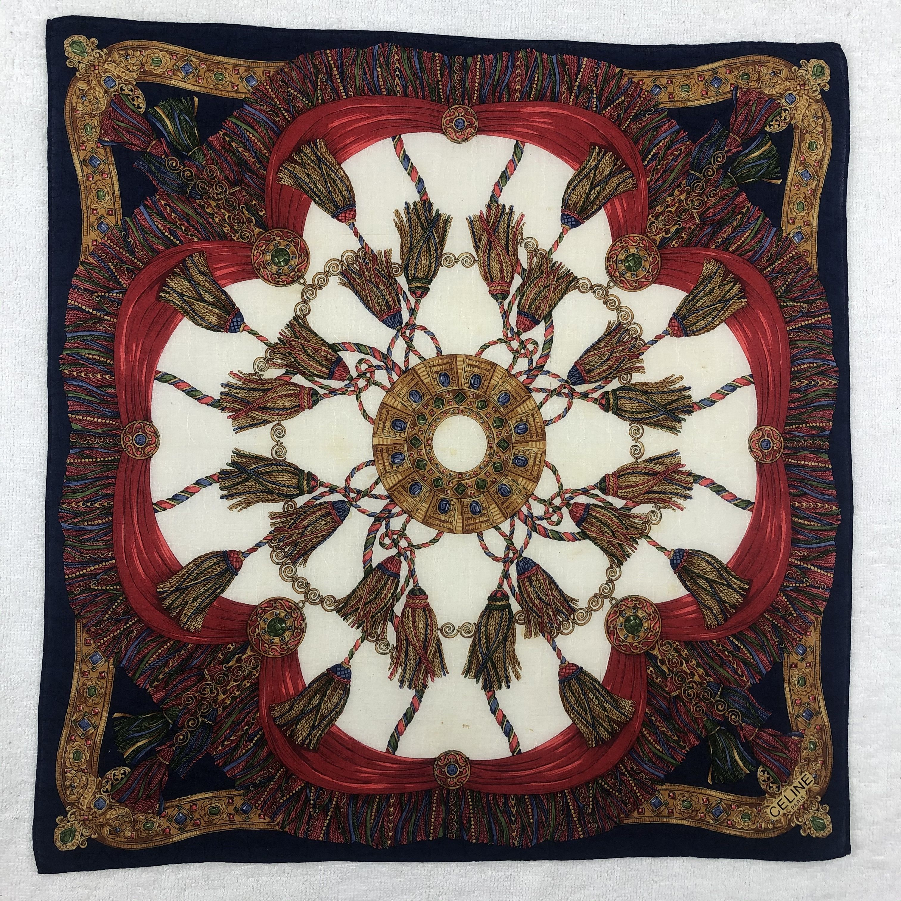 Celine Celine Handkerchief / Bandana / Neckerchief Size ONE SIZE - 2 Thumbnail