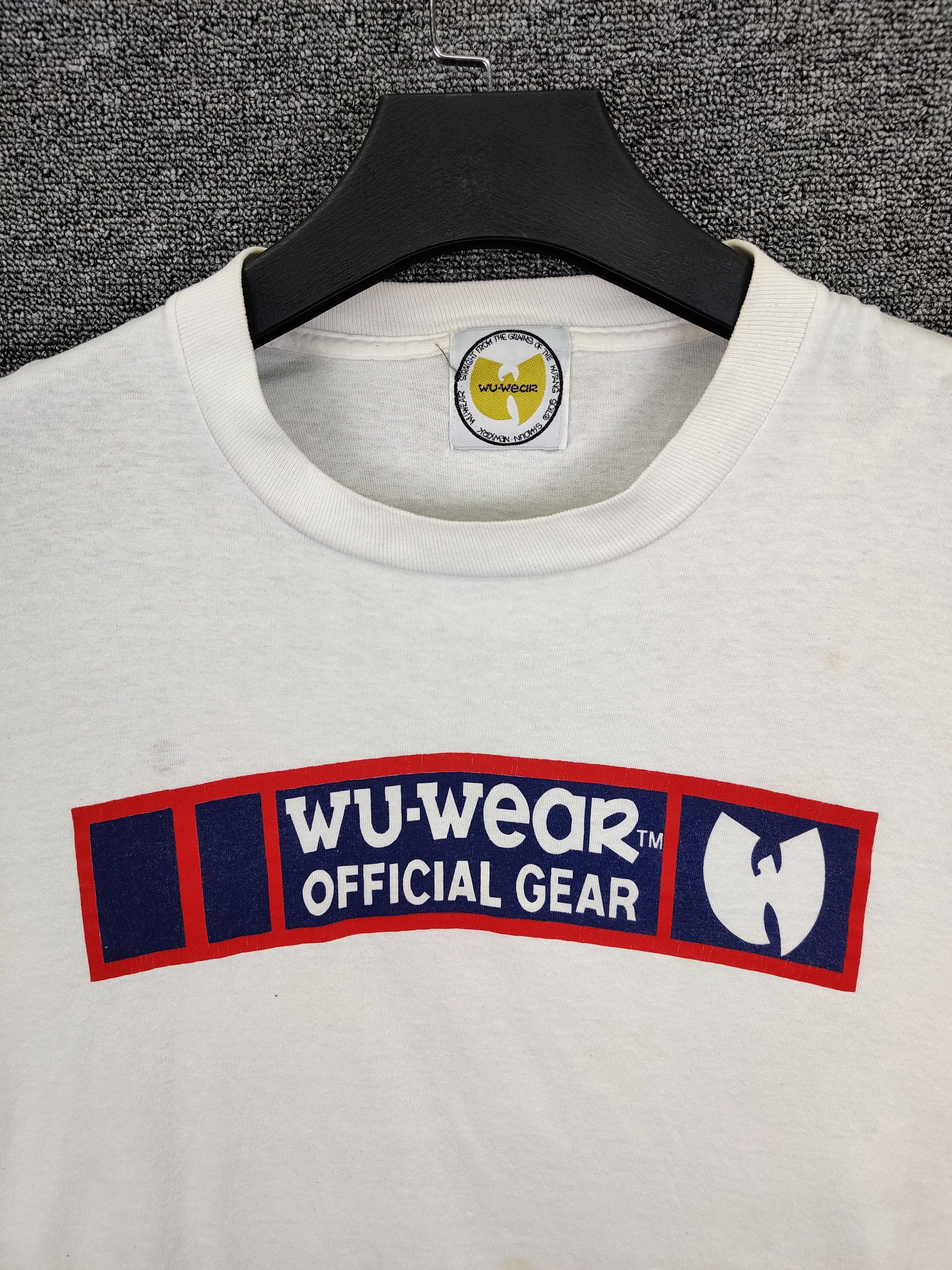 Wu-Tang Clan Vintage 90s Wu Wear Wu-Tang Clan Long Sleeve Tee Tshirt Size US L / EU 52-54 / 3 - 6 Thumbnail