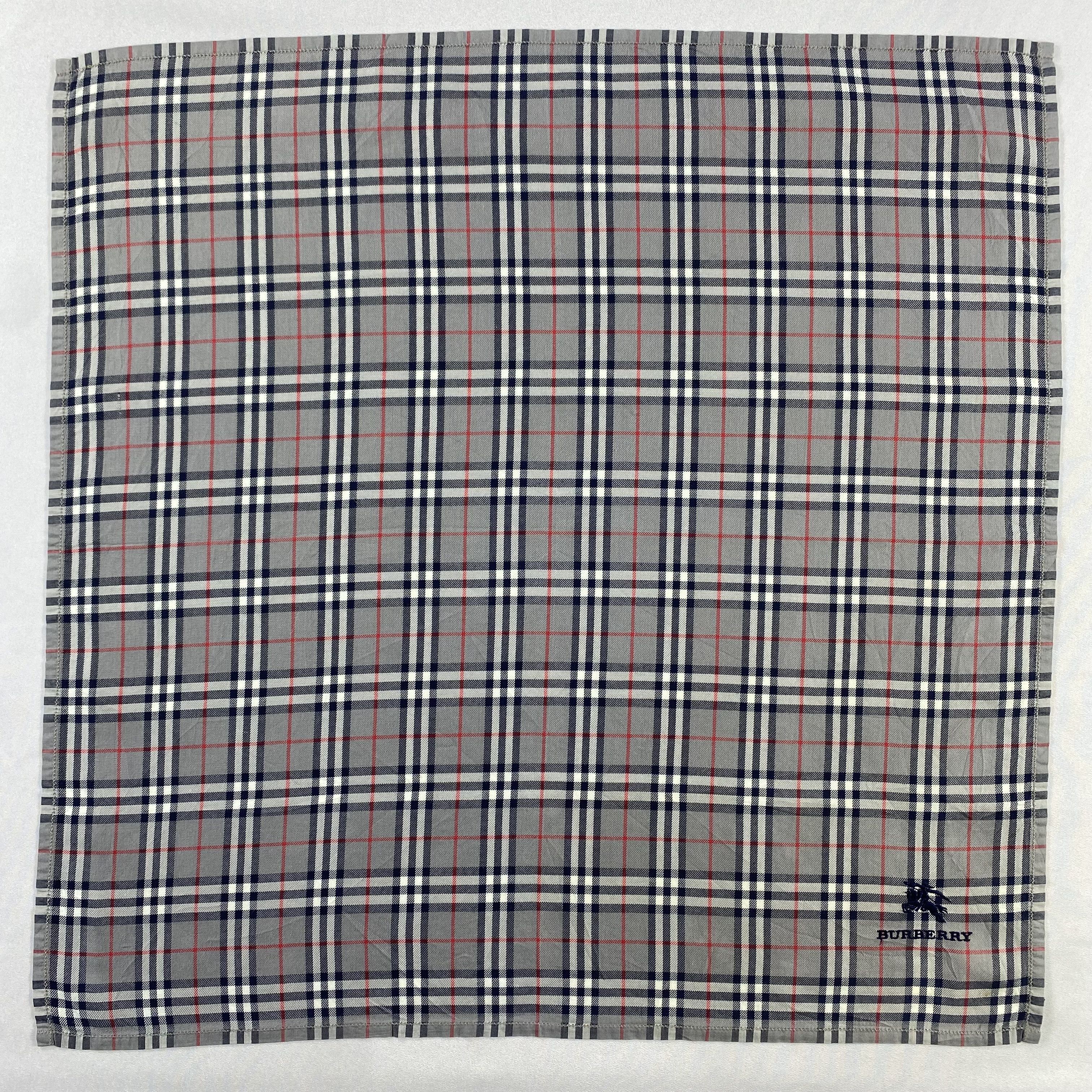 Burberry × Vintage Burberry Handkerchief / Neckerchief / Bandana-P1847 Size ONE SIZE - 1 Thumbnail