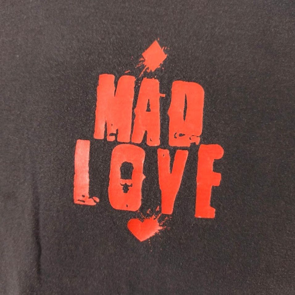 Vintage Batman T Shirt Mens Medium Black DC Comics Harley Quinn Joker Mad Love Size US M / EU 48-50 / 2 - 3 Thumbnail