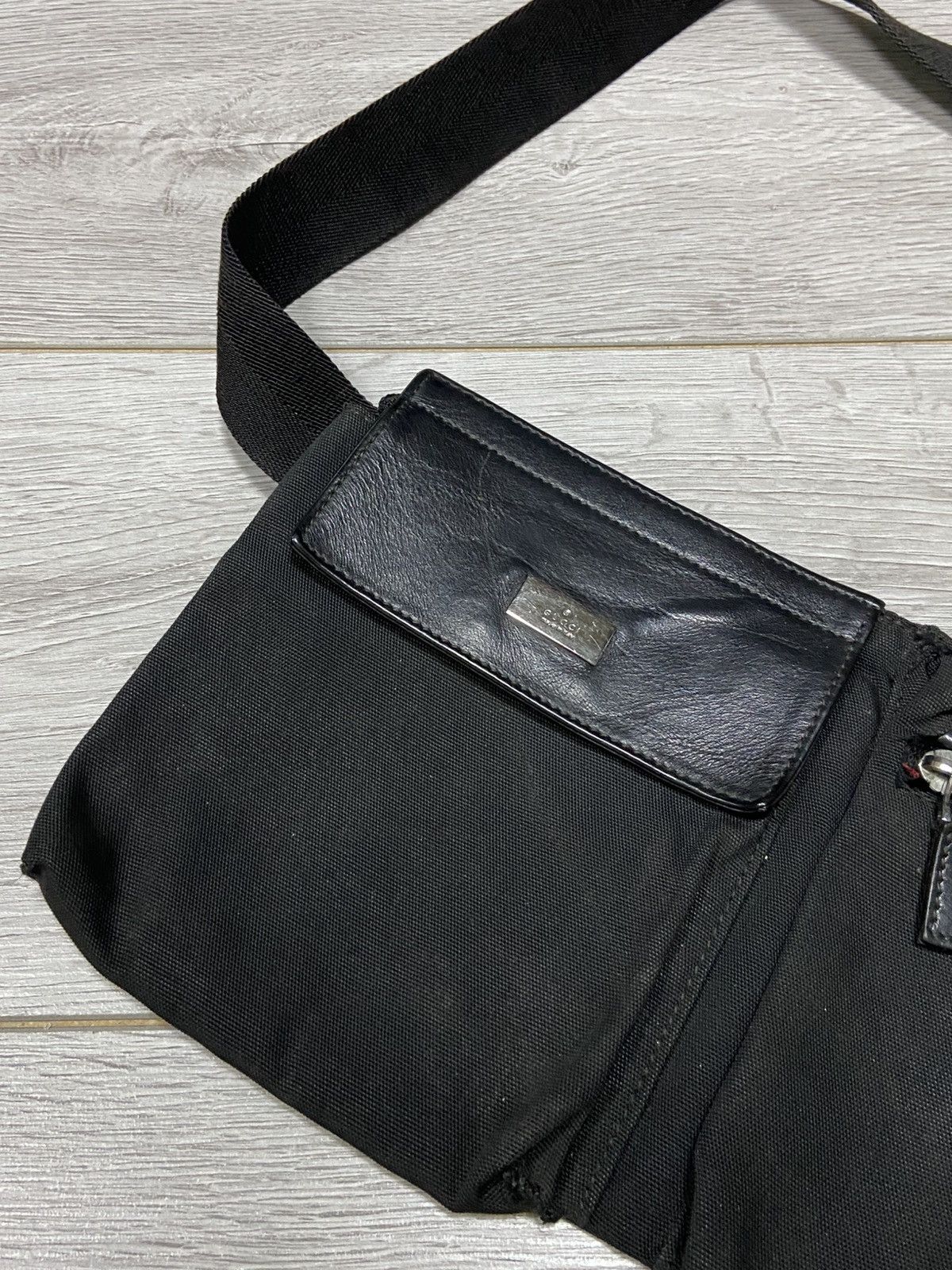 Gucci GUCCI Canvas Waist bag Black Size ONE SIZE - 3 Thumbnail