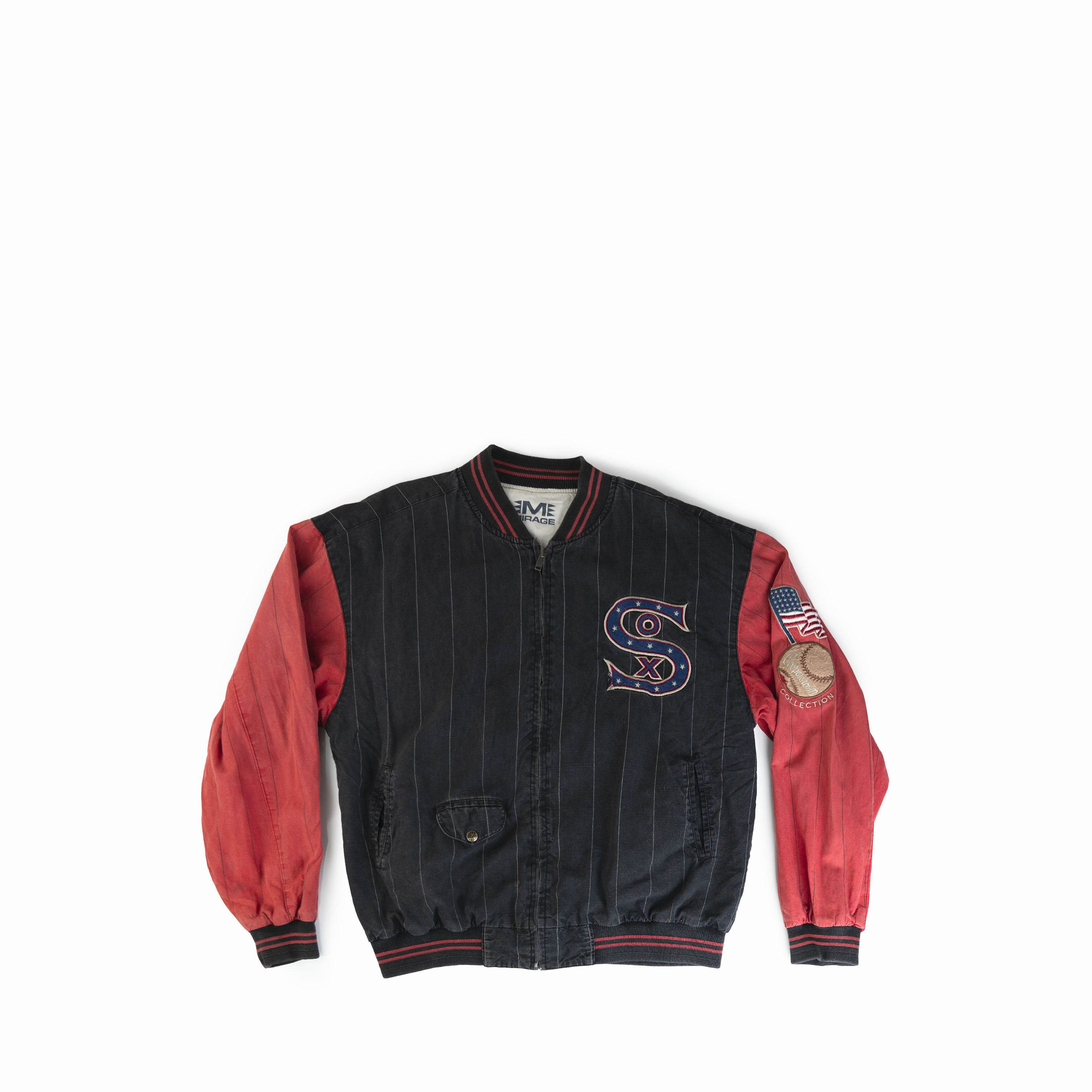 Mirage Vintage 1990's Mirage Chicago White Sox Jacket Size US L / EU 52-54 / 3 - 1 Thumbnail