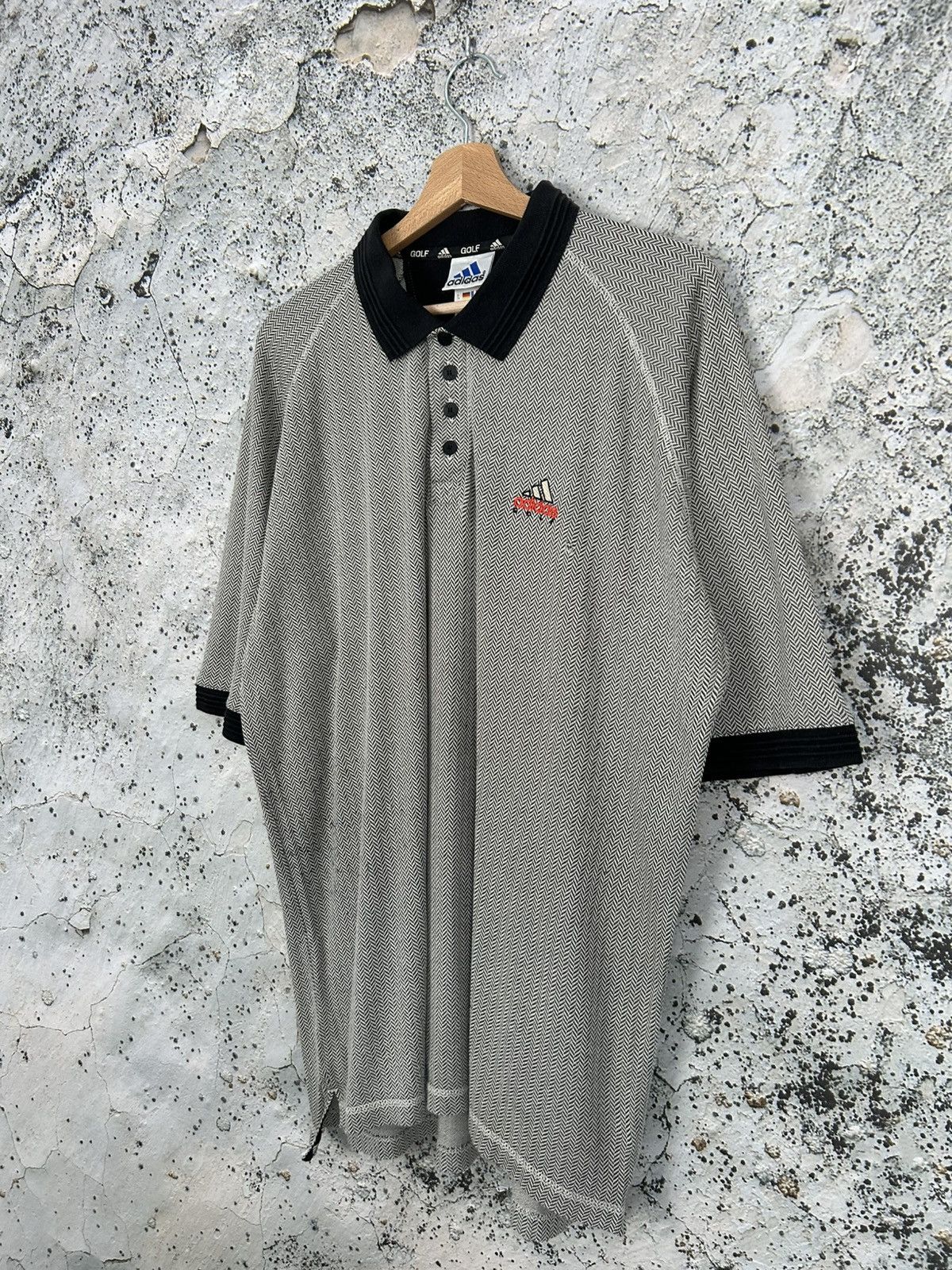 Adidas Vintage Adidas Golf 90s Polo Tee Archive Sportswear Size US L / EU 52-54 / 3 - 2 Thumbnail