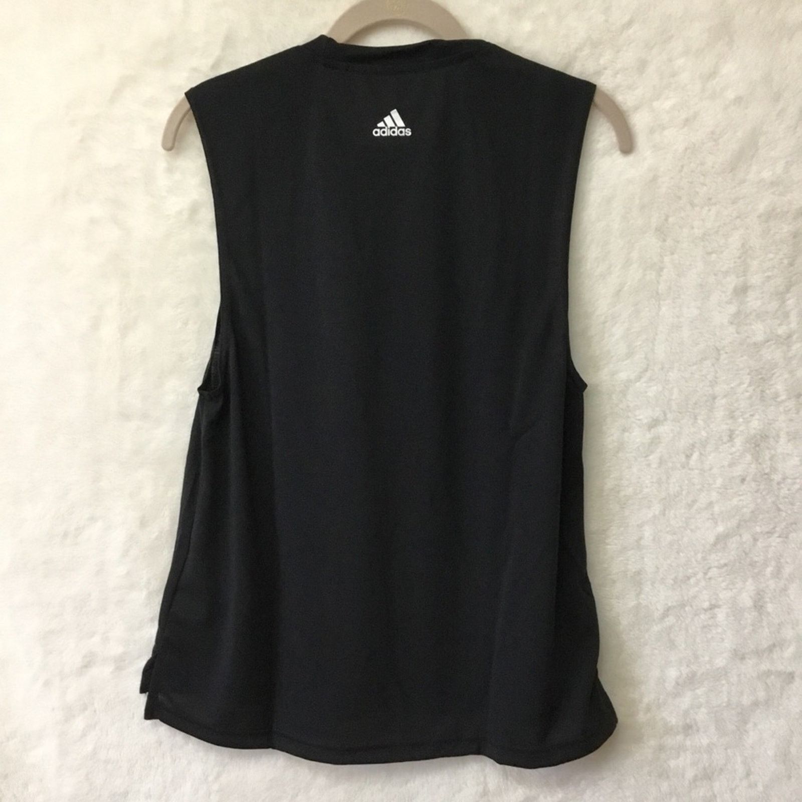 Adidas Adidas Black Dash Tank Top Size S / US 4 / IT 40 - 6 Thumbnail