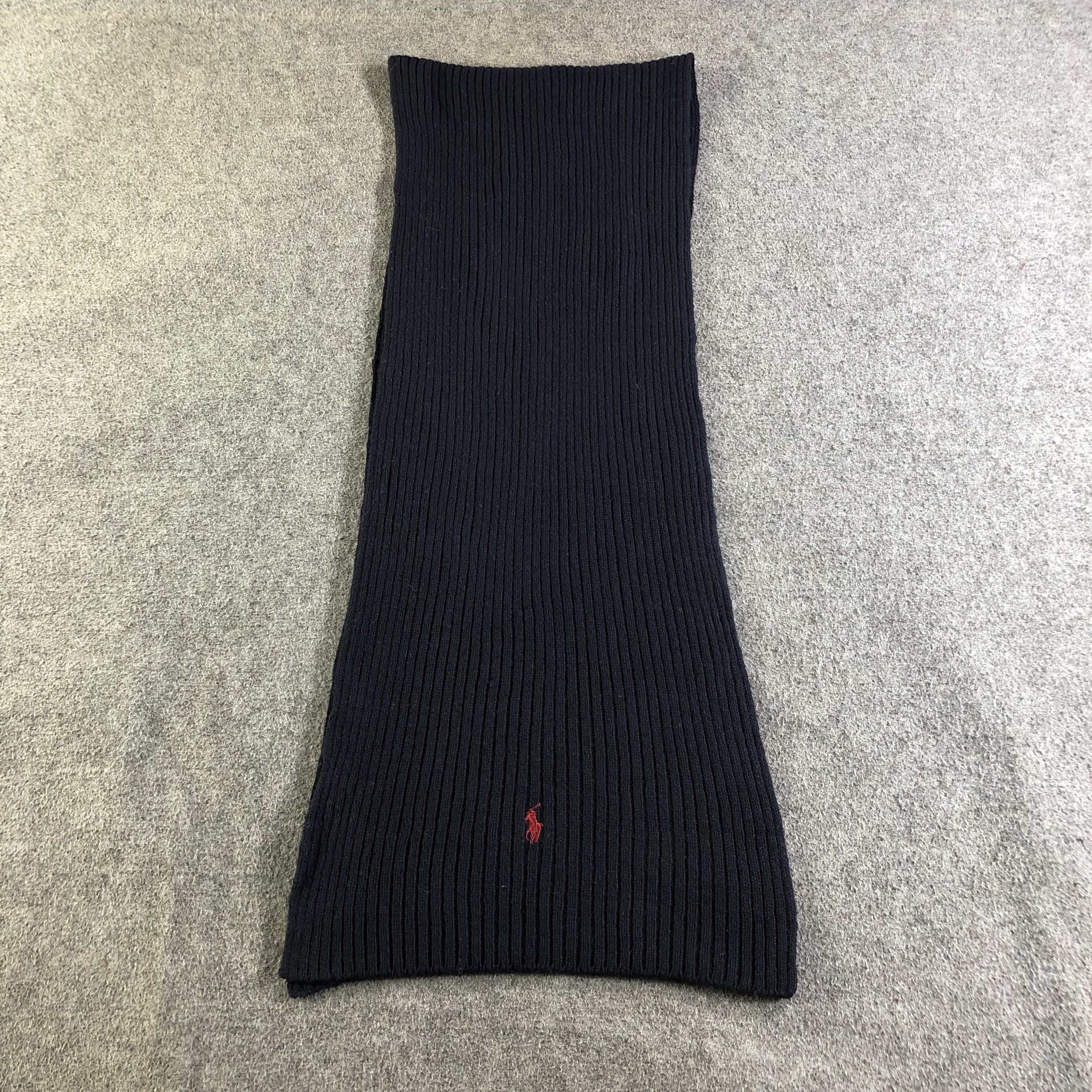 Polo Ralph Lauren Polo Ralph Lauren Pleated Wool Scarf Muffler V2030 Size ONE SIZE - 3 Thumbnail