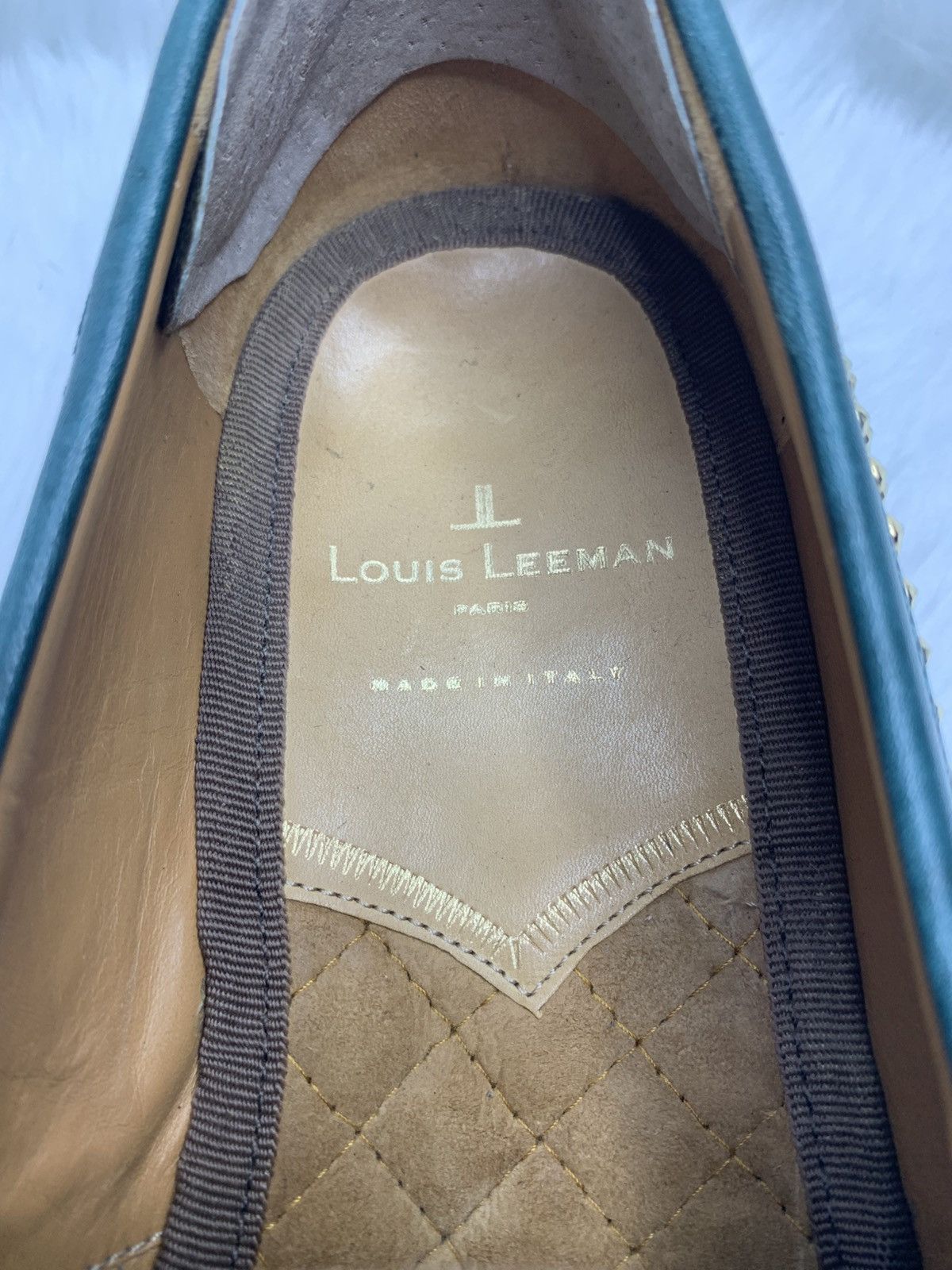 Louis Leeman Louis Leeman Gold Stud Loafers Size US 7 / EU 40 - 6 Thumbnail