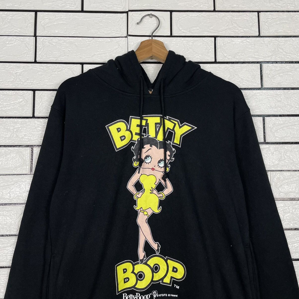 Japanese Brand Betty Boop Big Print Pullover Hoodie Size US M / EU 48-50 / 2 - 11 Thumbnail