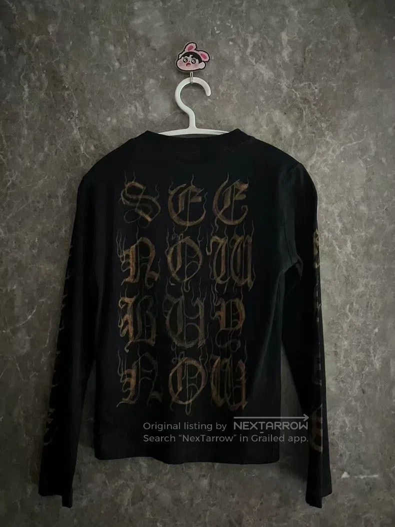 Balenciaga Balenciaga Sanskrit Dyed Long Sleeve M. Size US M / EU 48-50 / 2 - 2 Thumbnail