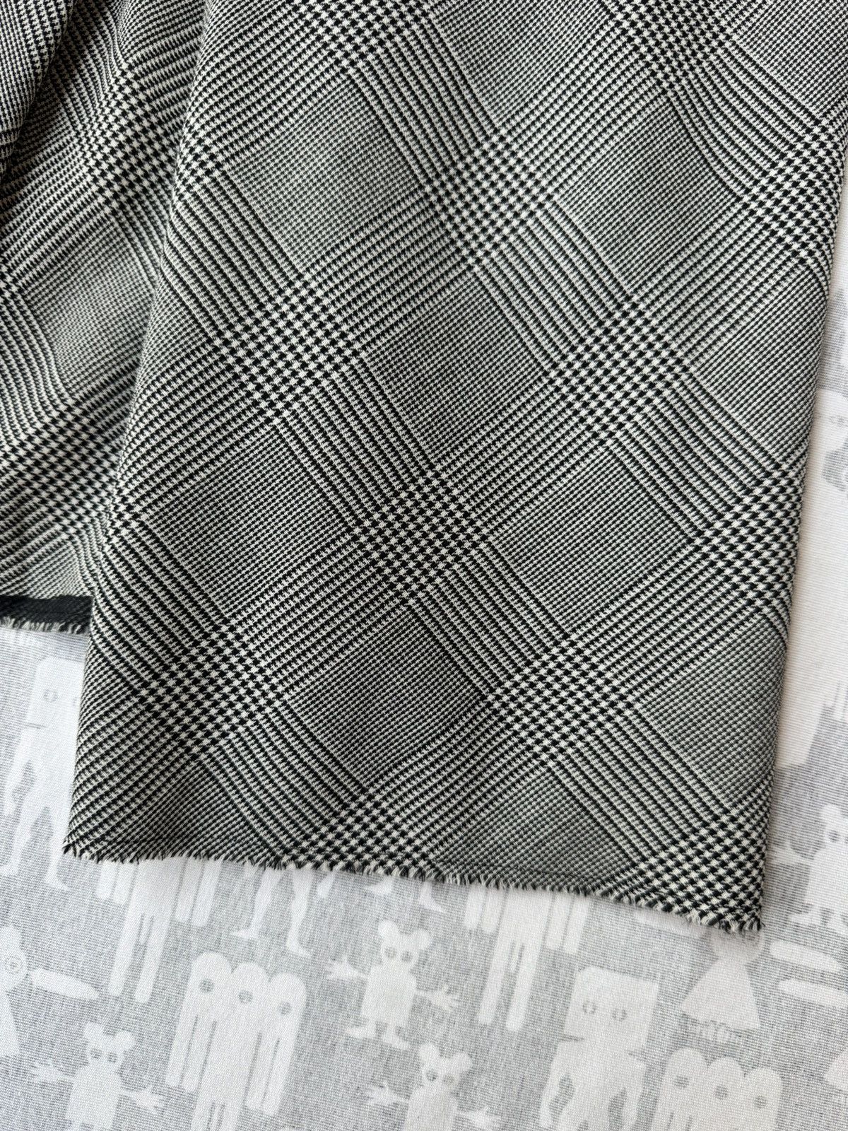 Junya Watanabe Junya Watanabe SS04 Asymmetrical Draped Houndstooth Coat Size M / US 6-8 / IT 42-44 - 5 Thumbnail