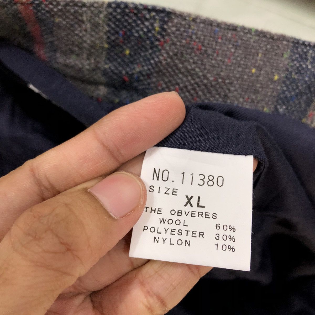 Japanese Brand 🔥SHORT PANT WOOL BLANKET THE GUILTS ISSEY MIYAKE Size US 36 / EU 52 - 16 Thumbnail