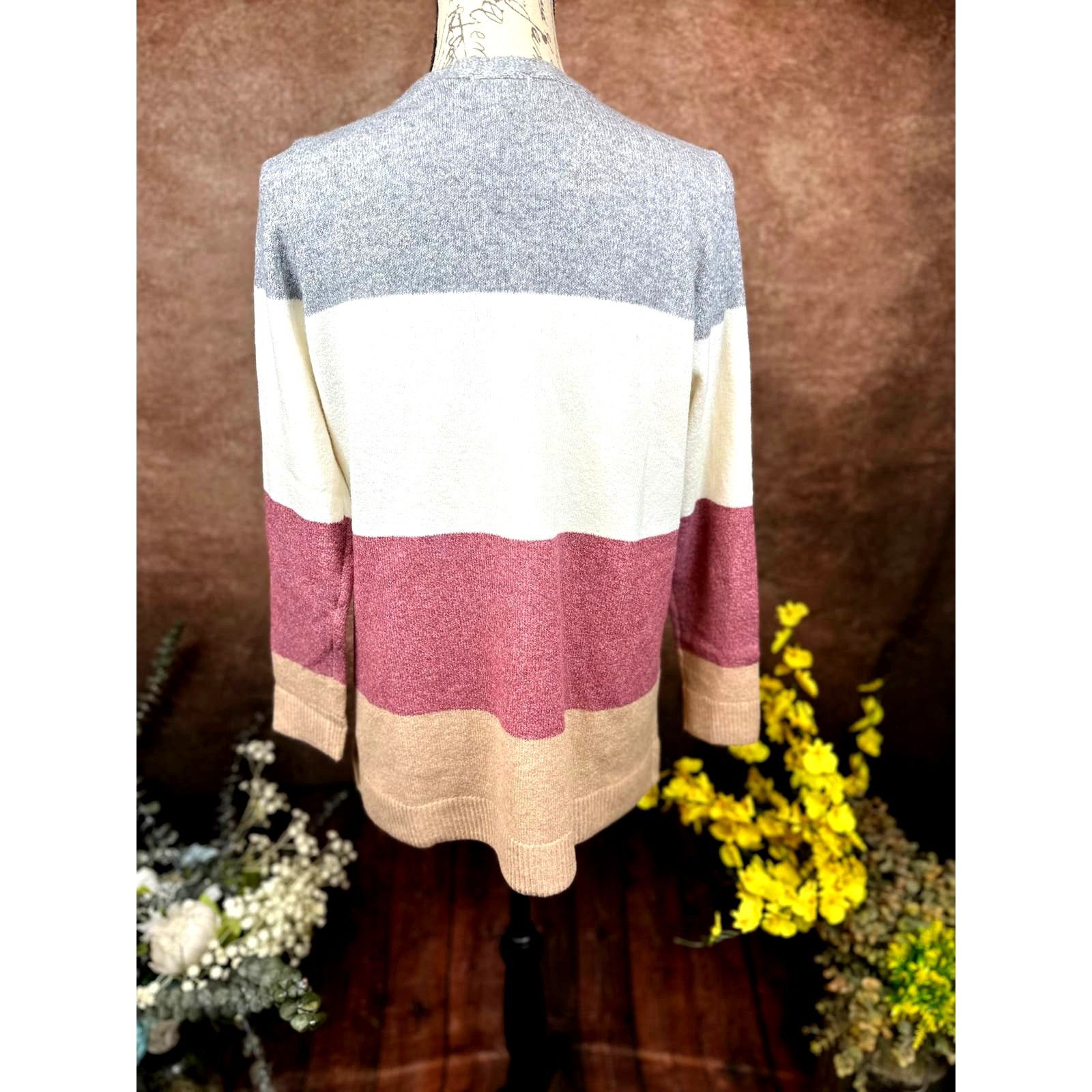 Other Market & Spruce Danny 2 Pocket Cardigan L Size L / US 10 / IT 46 - 6 Thumbnail