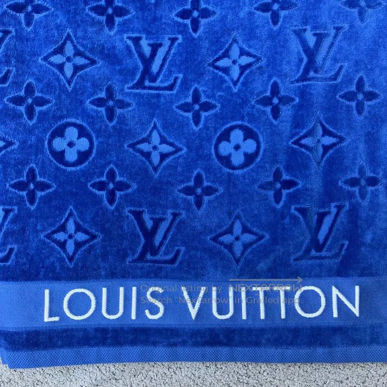 Louis Vuitton Louis Vuitton Midnight Blue Beach Towel Towel Bath Towel Size ONE SIZE - 2 Thumbnail