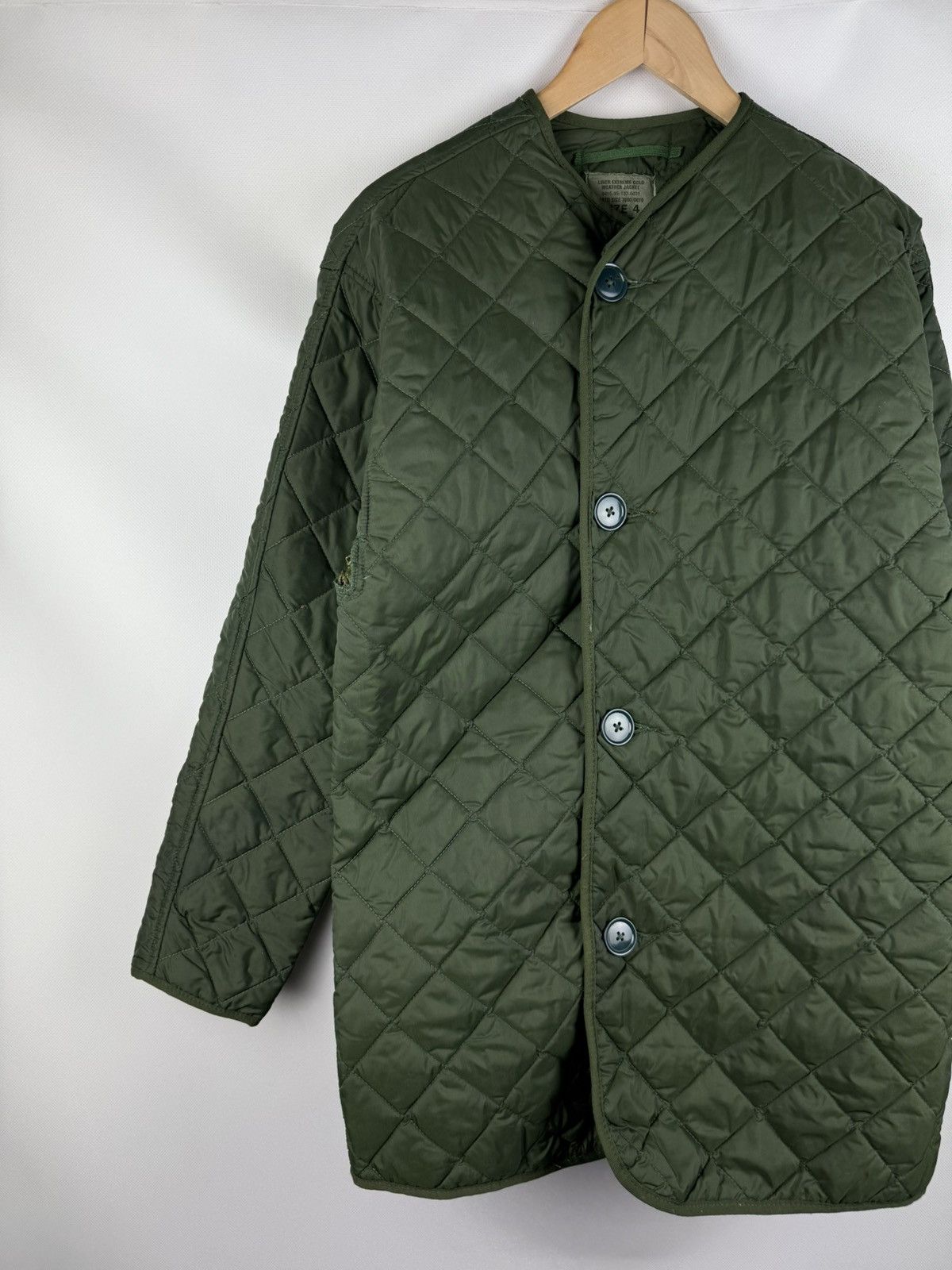 Vintage Liner Extreme Close Weather Quilted NATO Jacket Size 4 Size US XL / EU 56 / 4 - 2 Thumbnail