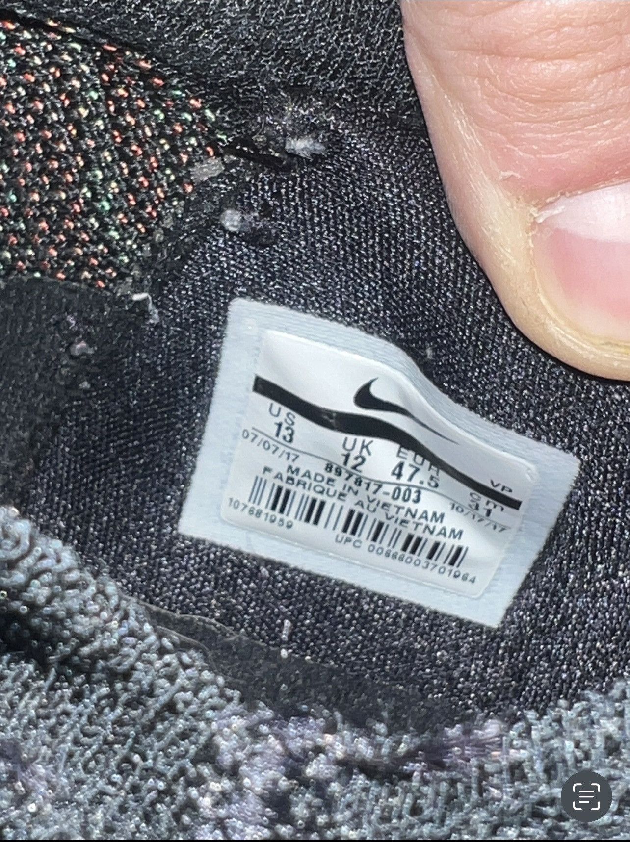 Nike KD 10 Black History Month Size US 13 / EU 46 - 7 Thumbnail