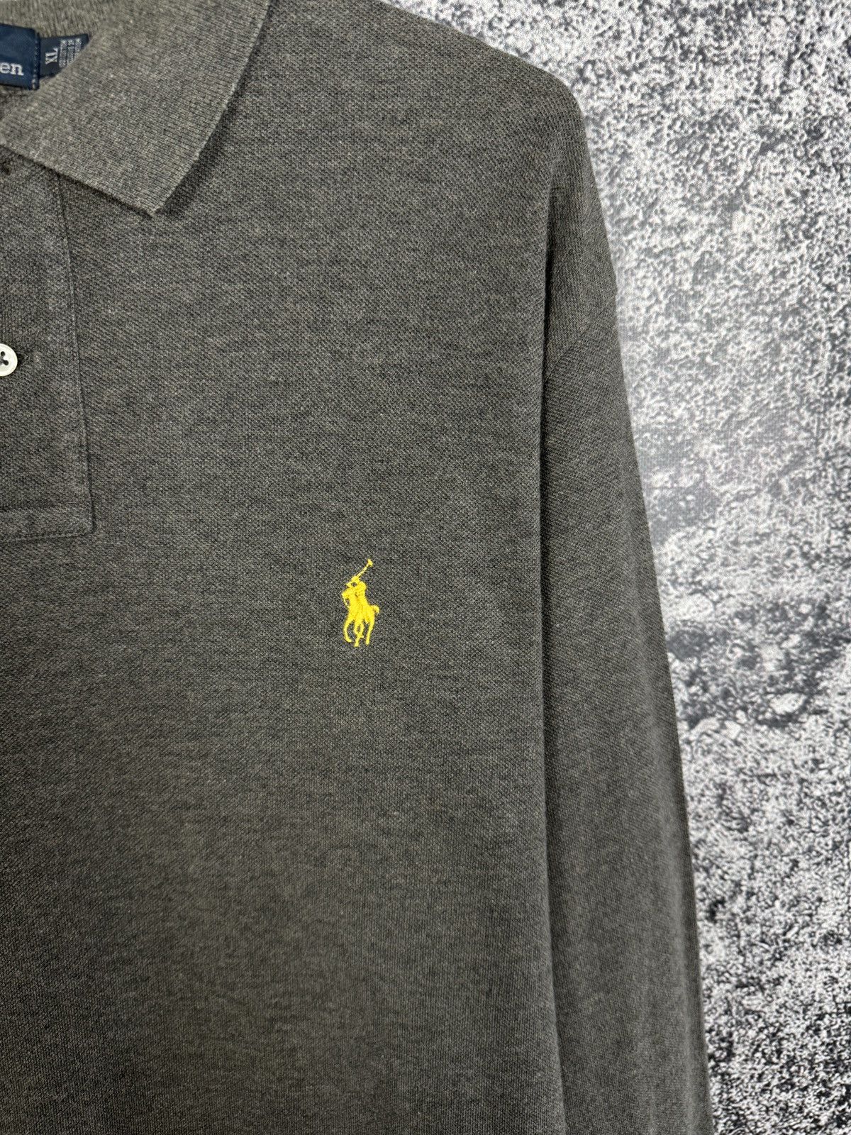 Polo Ralph Lauren Polo Ralph Lauren Long Sleeve Polo Shirt Vintage Pony Logo Size US XL / EU 56 / 4 - 6 Thumbnail
