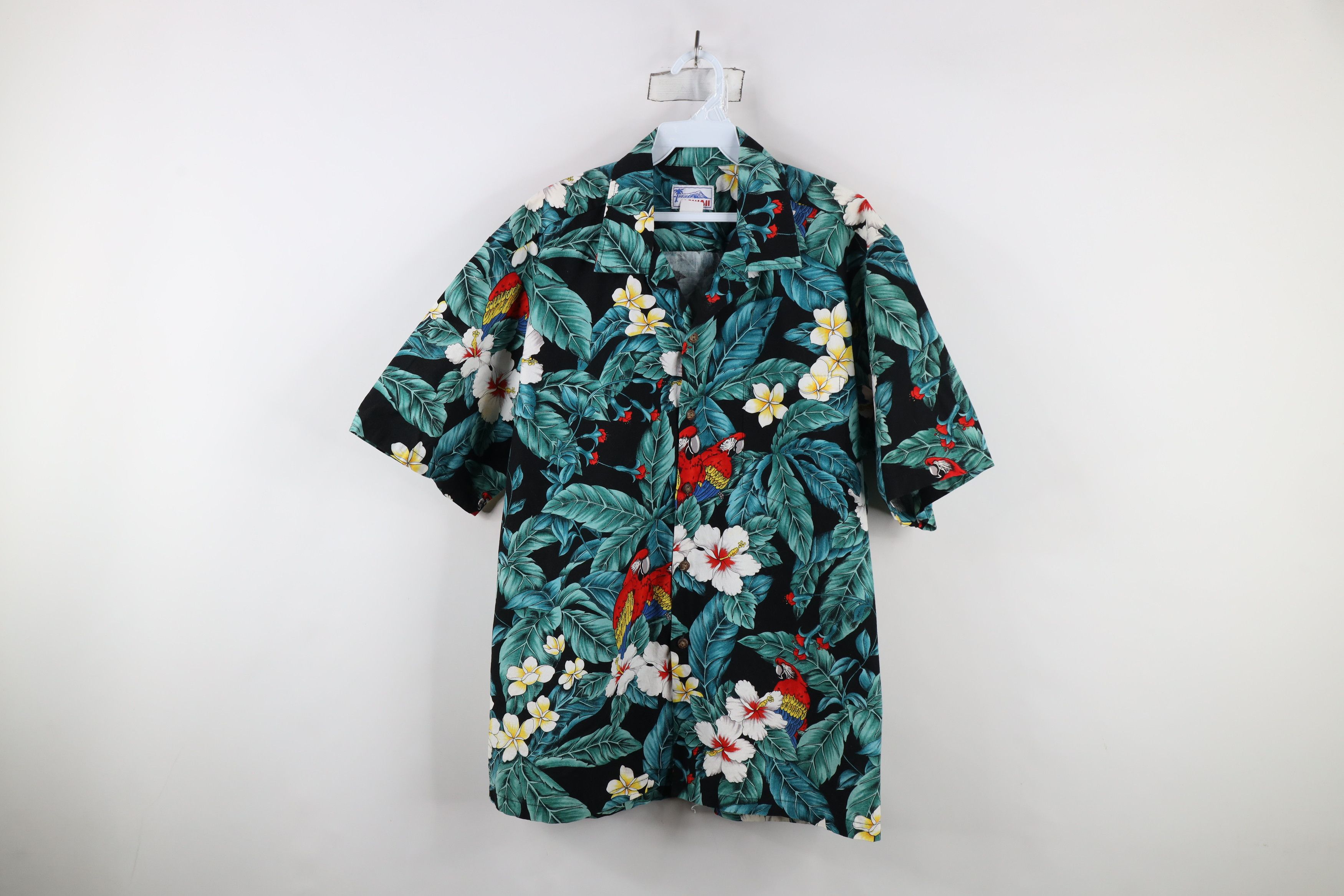 Vintage Vintage 80s 90s Streetwear Magnum PI Hawaiian Shirt USA Size US L / EU 52-54 / 3 - 1 Thumbnail