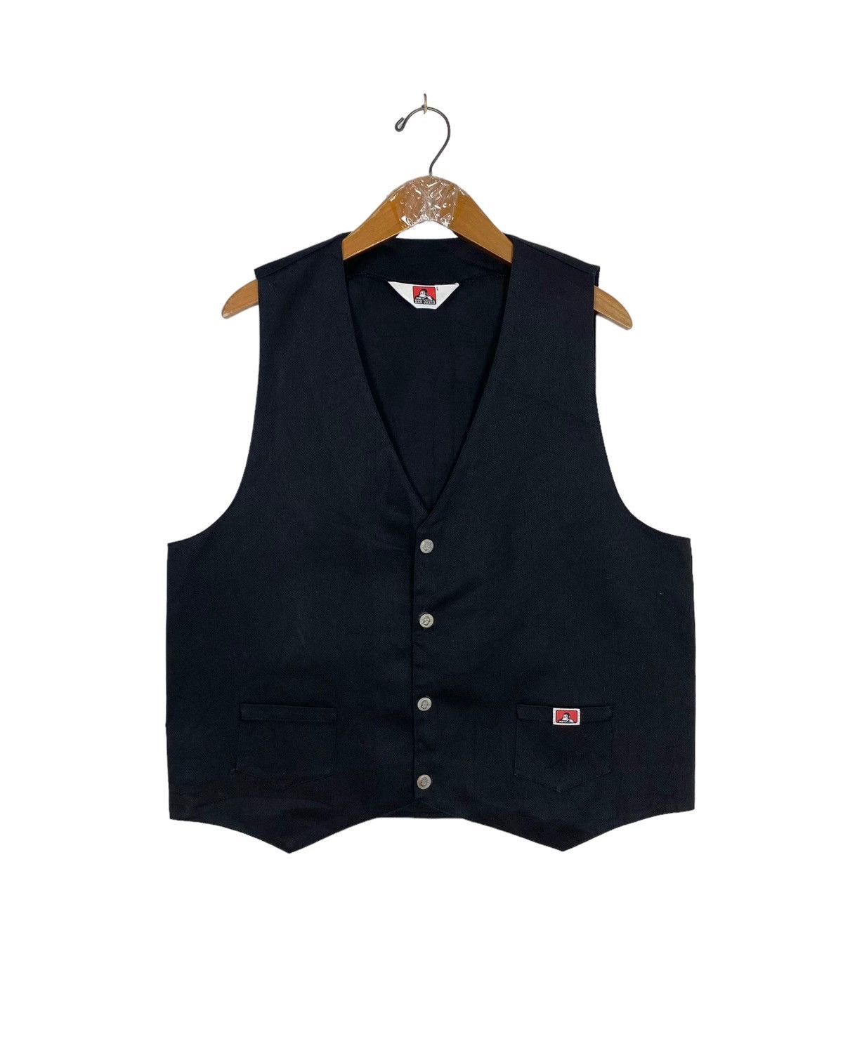 Ben Davis Rare‼️ Vintage Ben Davis Workwear Waistcoat Size US L / EU 52-54 / 3 - 1 Thumbnail