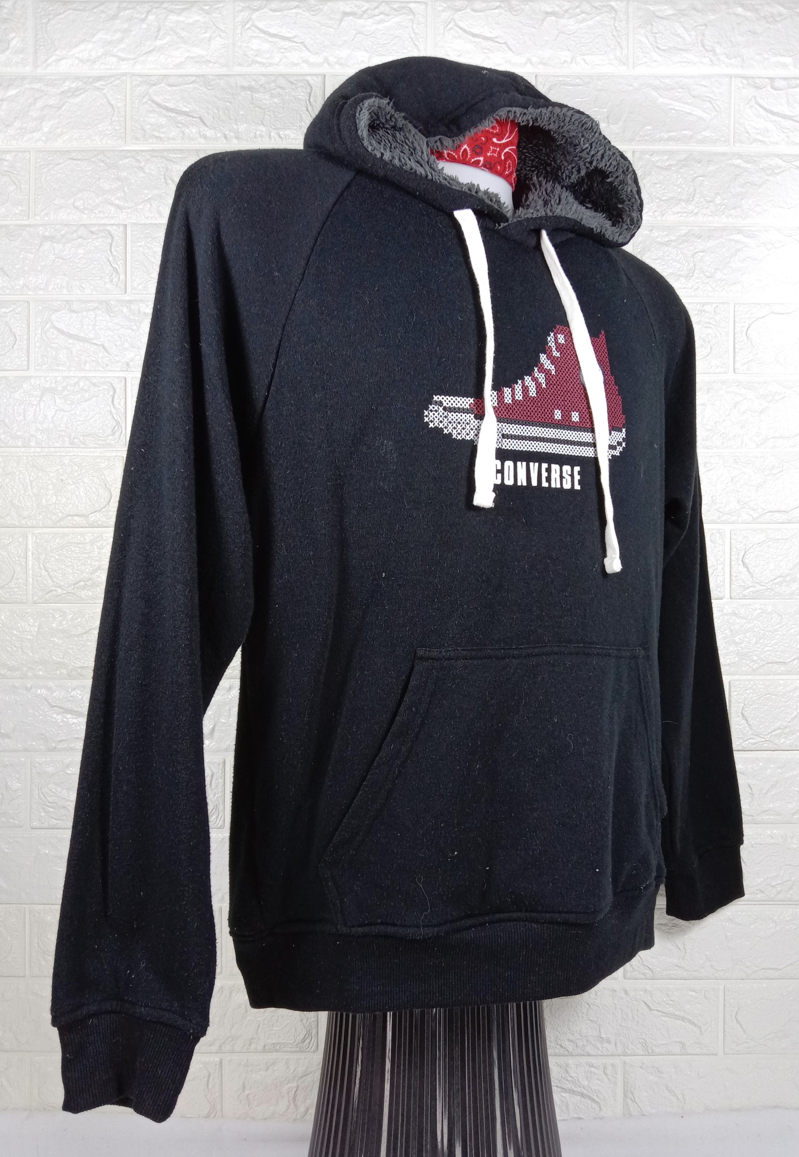 Converse Vintage Converse All Star Vintage Hoodie Sweatshirt Size US L / EU 52-54 / 3 - 2 Thumbnail
