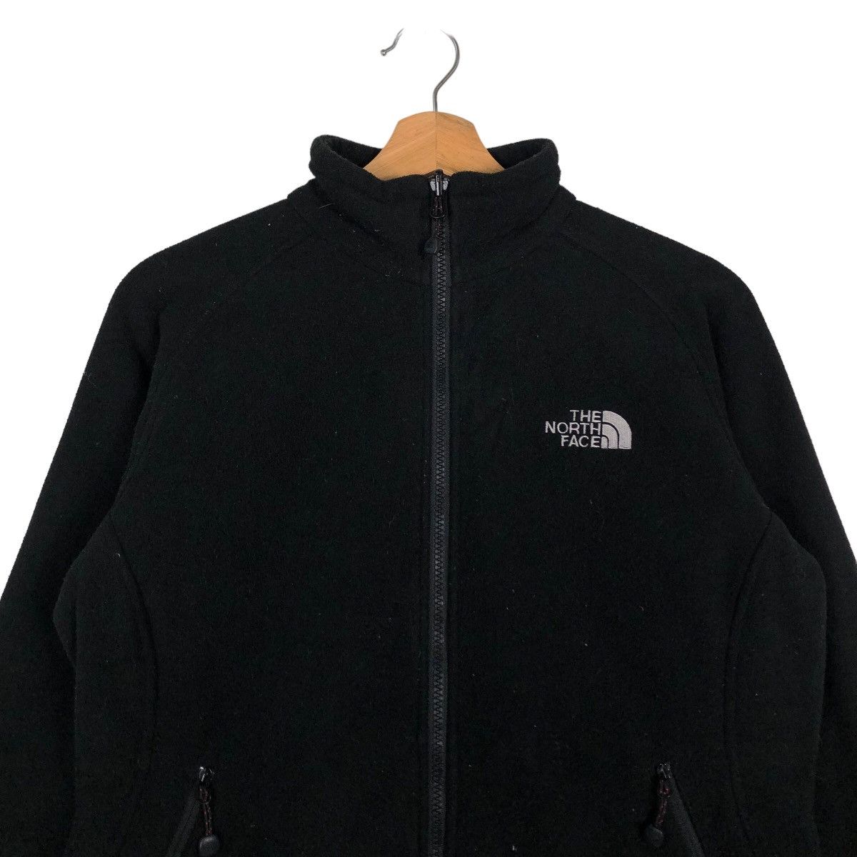 Japanese Brand 🔥RICH BLACK VINTAGE FLEECE JACKET THE NORTH FACE Size US L / EU 52-54 / 3 - 3 Thumbnail