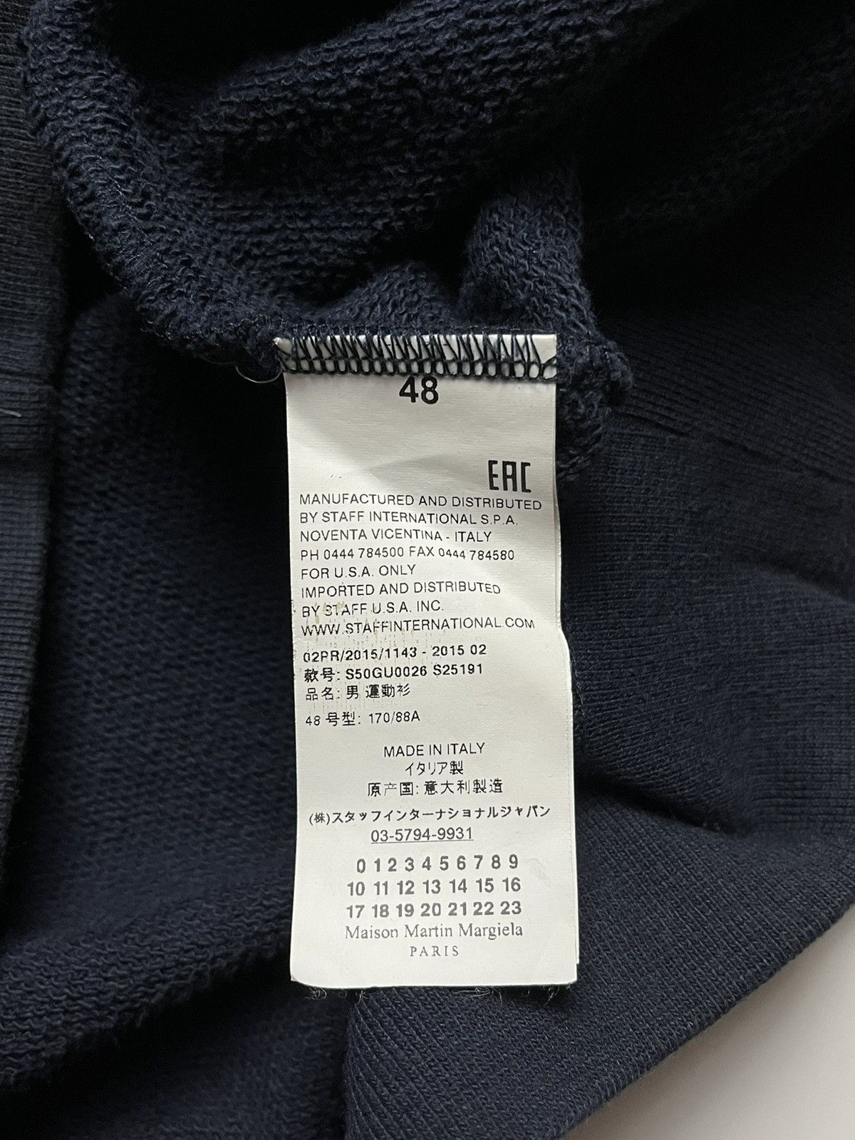 Maison Margiela Maison Margiela AW15 Crewneck Sweatshirt Suede Elbow Patch Size US M / EU 48-50 / 2 - 12 Thumbnail