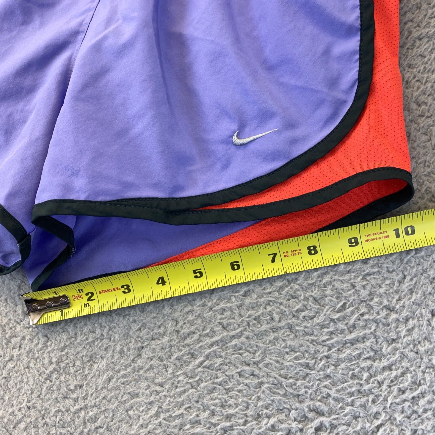 Nike Nike Women’s Purple Running Shorts Size S Sports Fitness Activewear Athletic Shorts Size 28" / US 6 / IT 42 - 7 Thumbnail