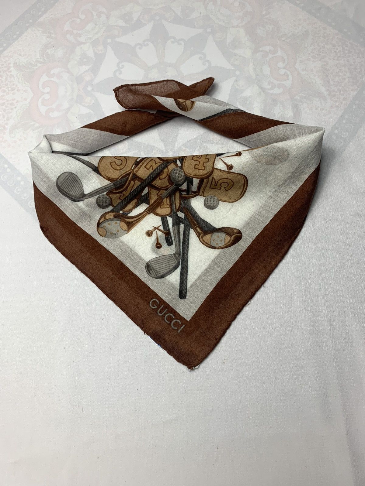 Gucci Gucci Handkerchief / Neckerchief / Bandana Size ONE SIZE - 7 Thumbnail