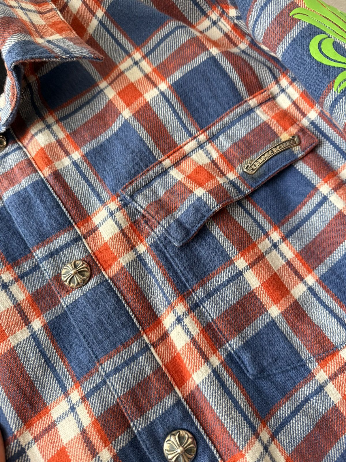 Chrome Hearts Chrome hearts flanel button shirt Size US M / EU 48-50 / 2 - 6 Thumbnail