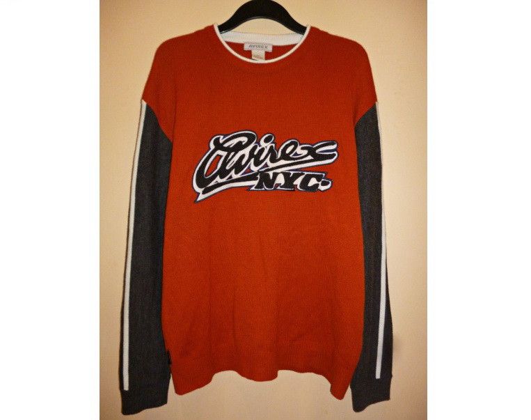 Avirex AVIREX sweater, vintage sweatshirt, 90s hip hop jacket XXL Size US XXL / EU 58 / 5 - 7 Thumbnail