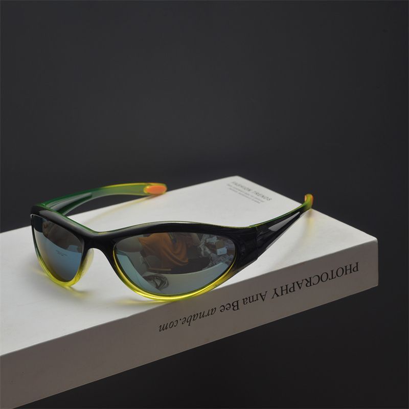VIBE Future Street ins style custom avant-garde sunglasses Size ONE SIZE - 1 Thumbnail