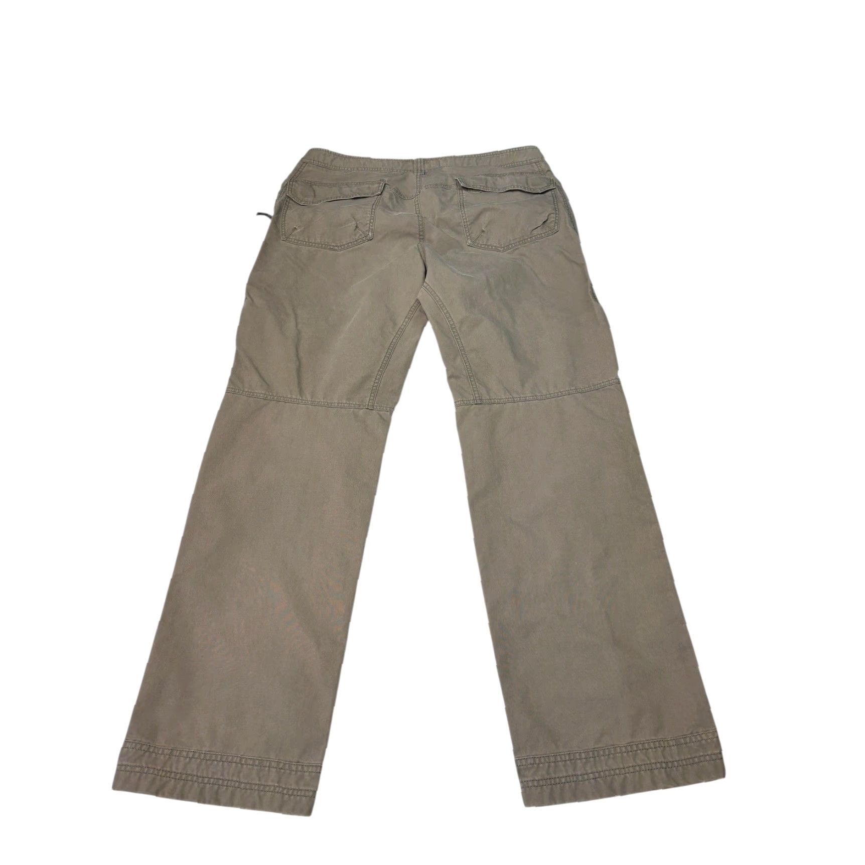Vintage VINTAGE LLBean Cargo Pants Mens 40x34 Tan Khaki Utility Outdoor Work Adventure Size US 40 / EU 56 - 7 Thumbnail