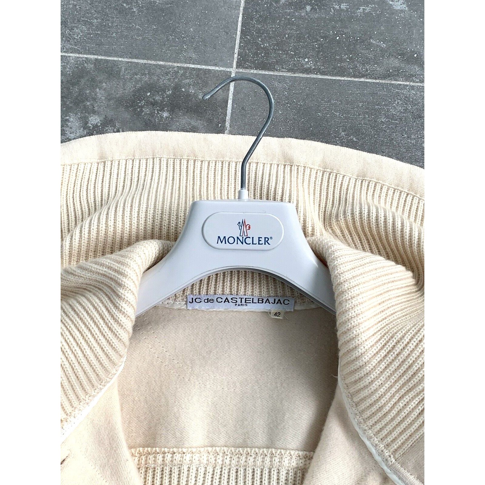Designer × Jean Charles De Castelbajac JC DE CASTELBAJAC Knit Bomber Cardigan Sweater IT 42 EU 38 M Size M / US 6-8 / IT 42-44 - 6 Thumbnail