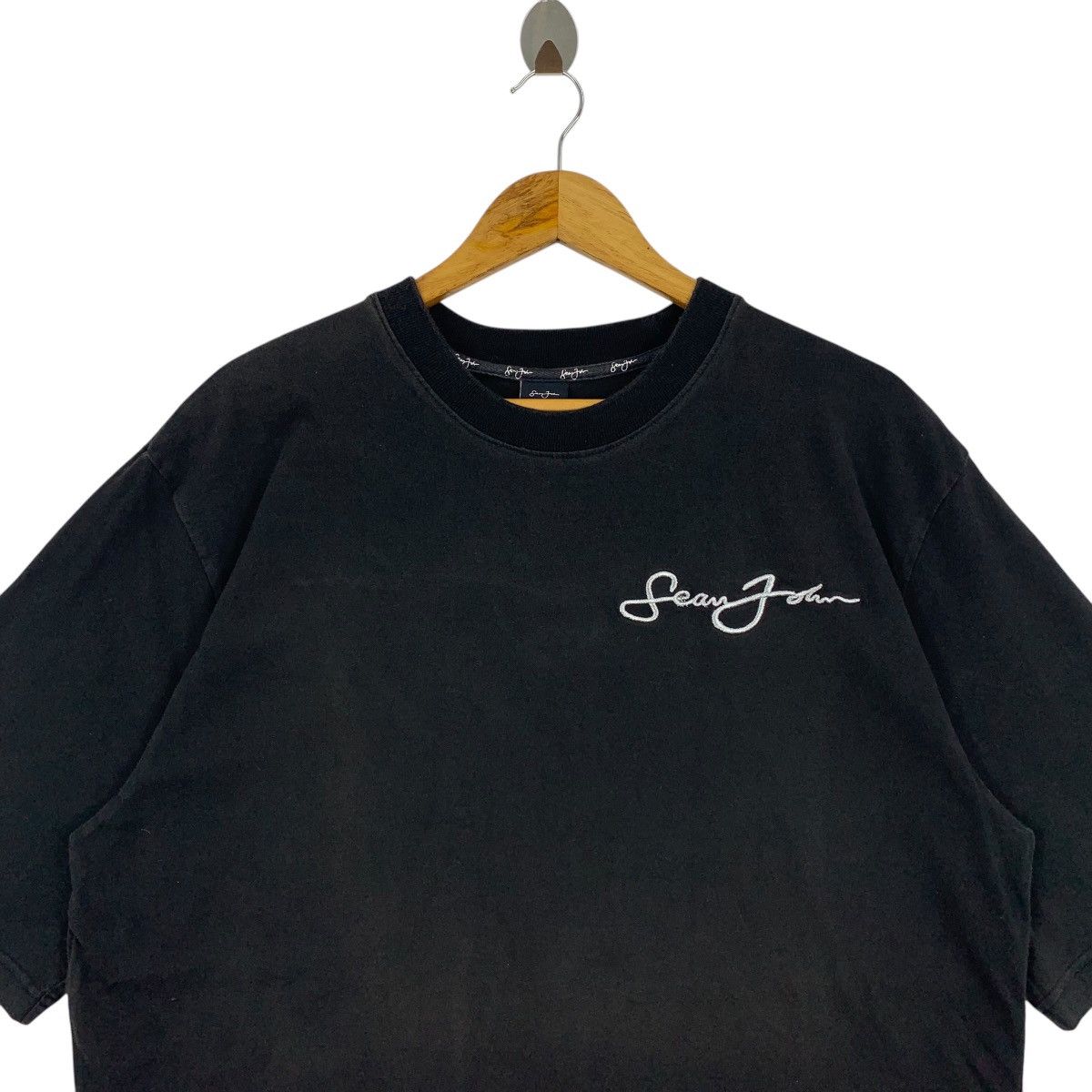 Sean John × Vintage Vintage SEAN JOHN jeans collection embroidery spellout tee Size US XXL / EU 58 / 5 - 3 Thumbnail