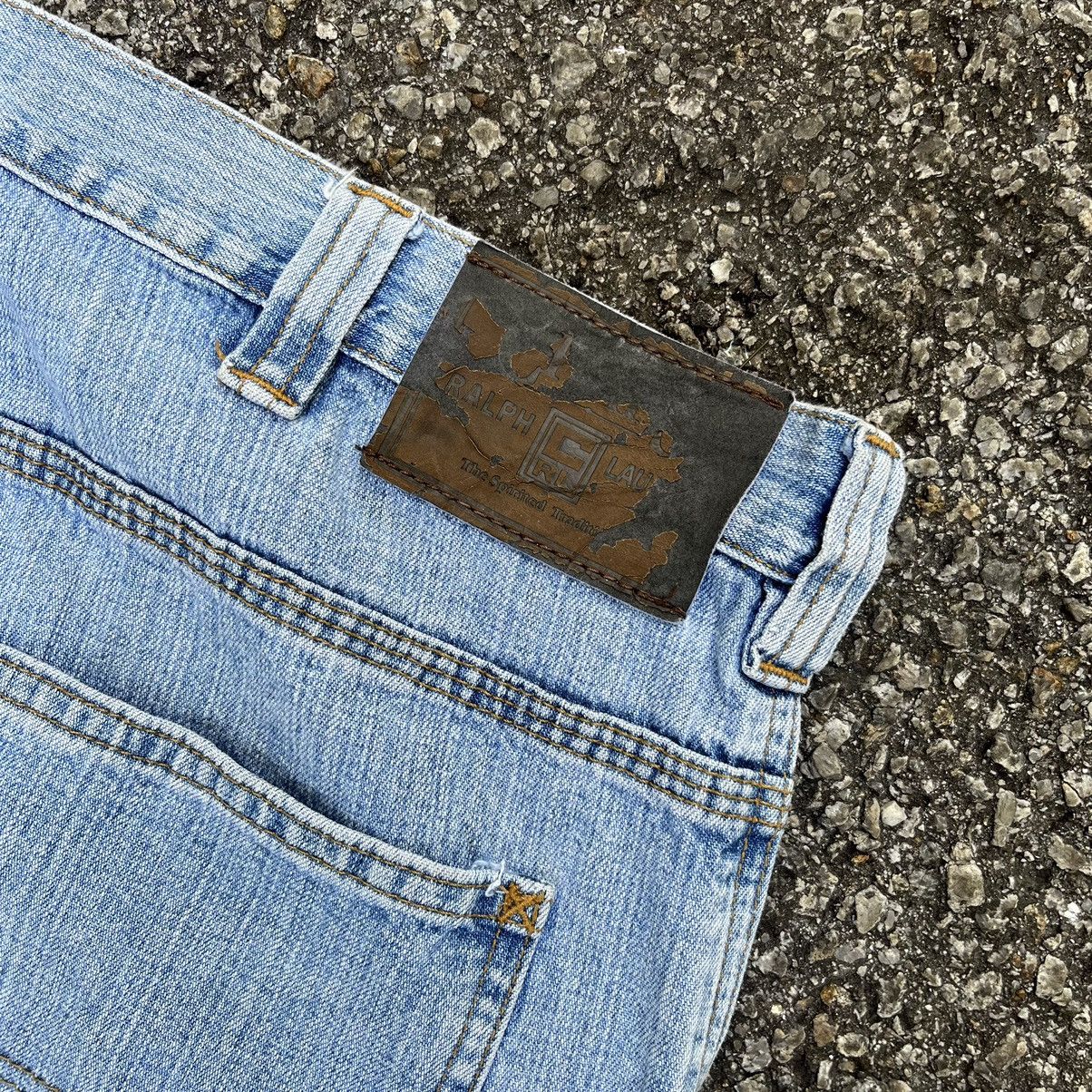 Polo Ralph Lauren × Vintage BAGGY JEANS POLO RALPH LAUREN CARPENTER DENIM SKATER JNCO Size US 38 / EU 54 - 14 Thumbnail