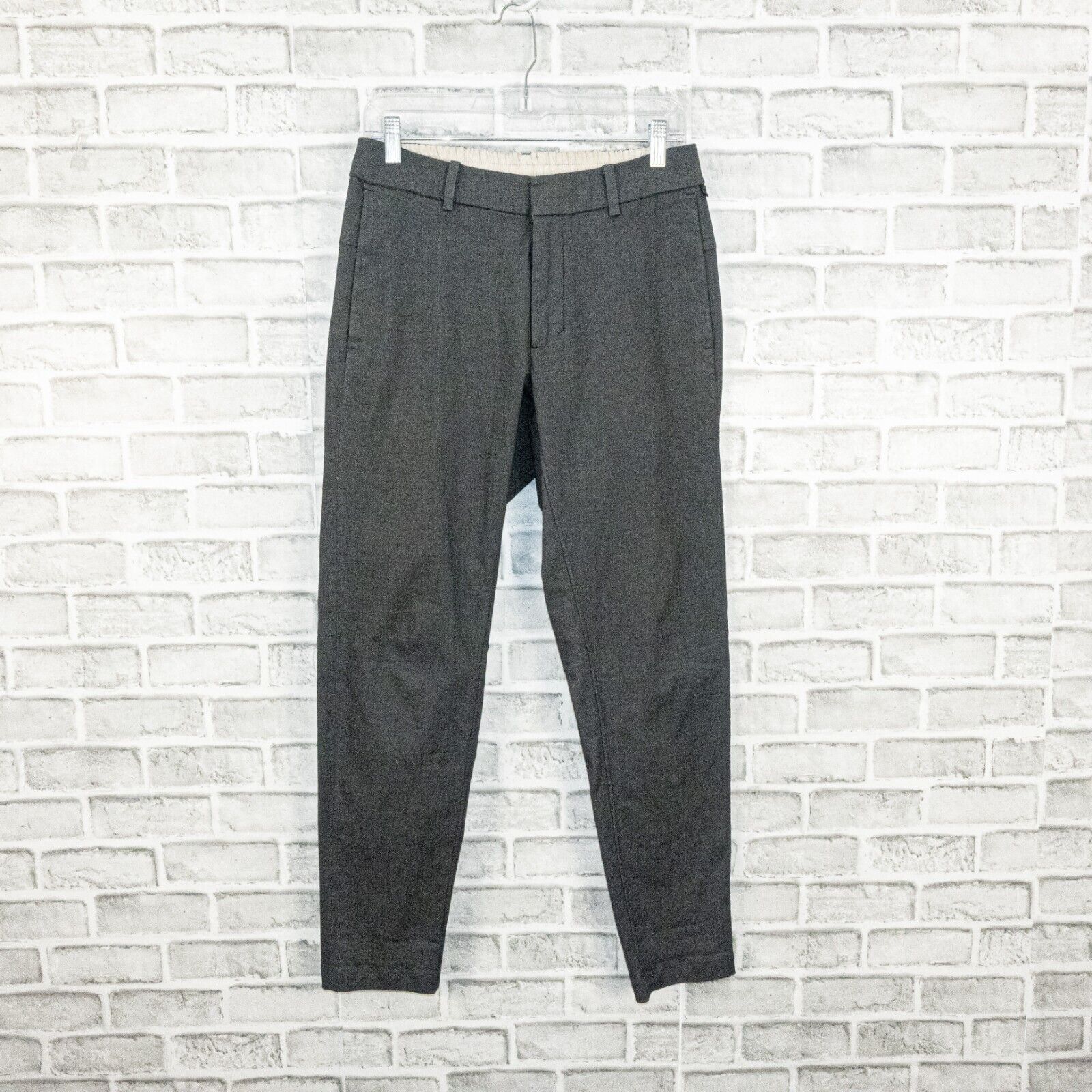 Lululemon Lululemon Shadow Lite Pants in Charcoal Gray elastic waist Size US 32 / EU 48 - 1 Thumbnail