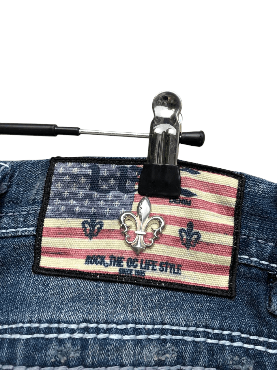 Japanese Brand LBJC Ripped Denim Jeans Size US 36 / EU 52 - 10 Thumbnail