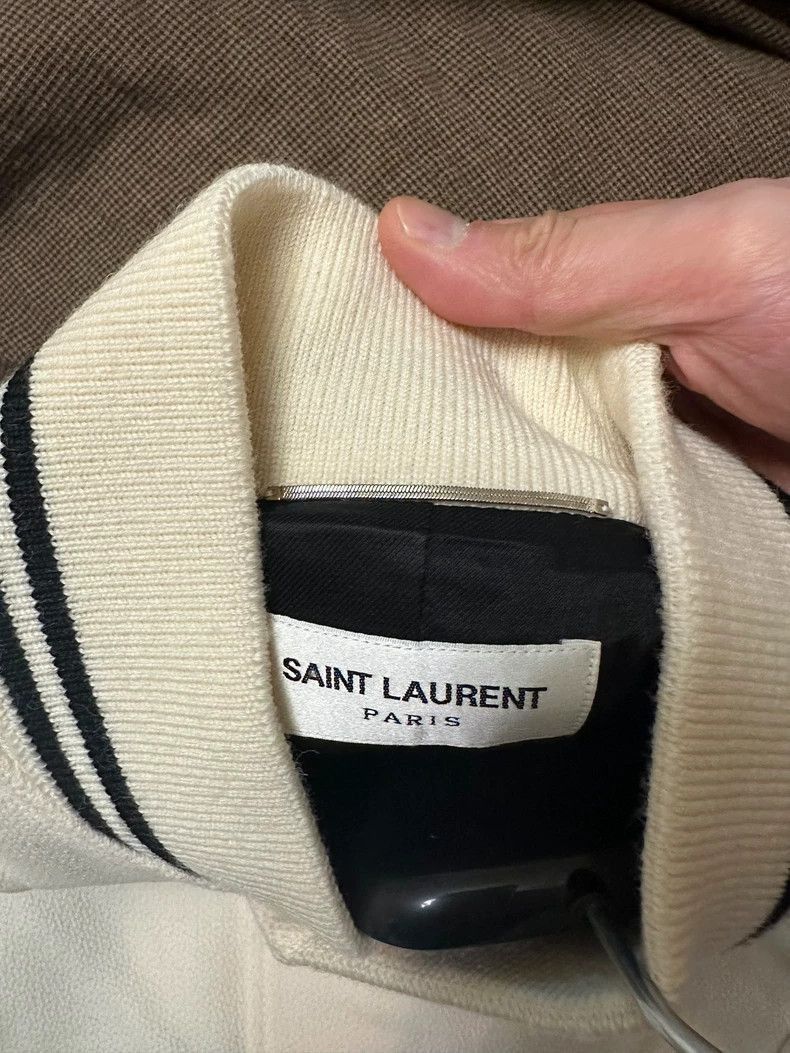 Saint Laurent Paris Saint Laurent Paris Classic baseball jacket-2506 Size US M / EU 48-50 / 2 - 2 Thumbnail
