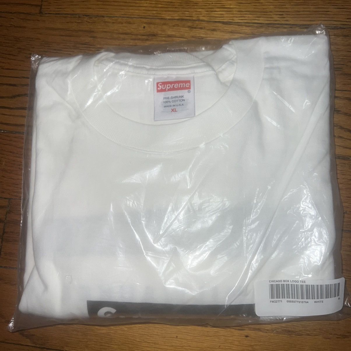 Supreme Supreme Chicago Box Logo Tee White Size: Extra Large Size US XL / EU 56 / 4 - 3 Thumbnail