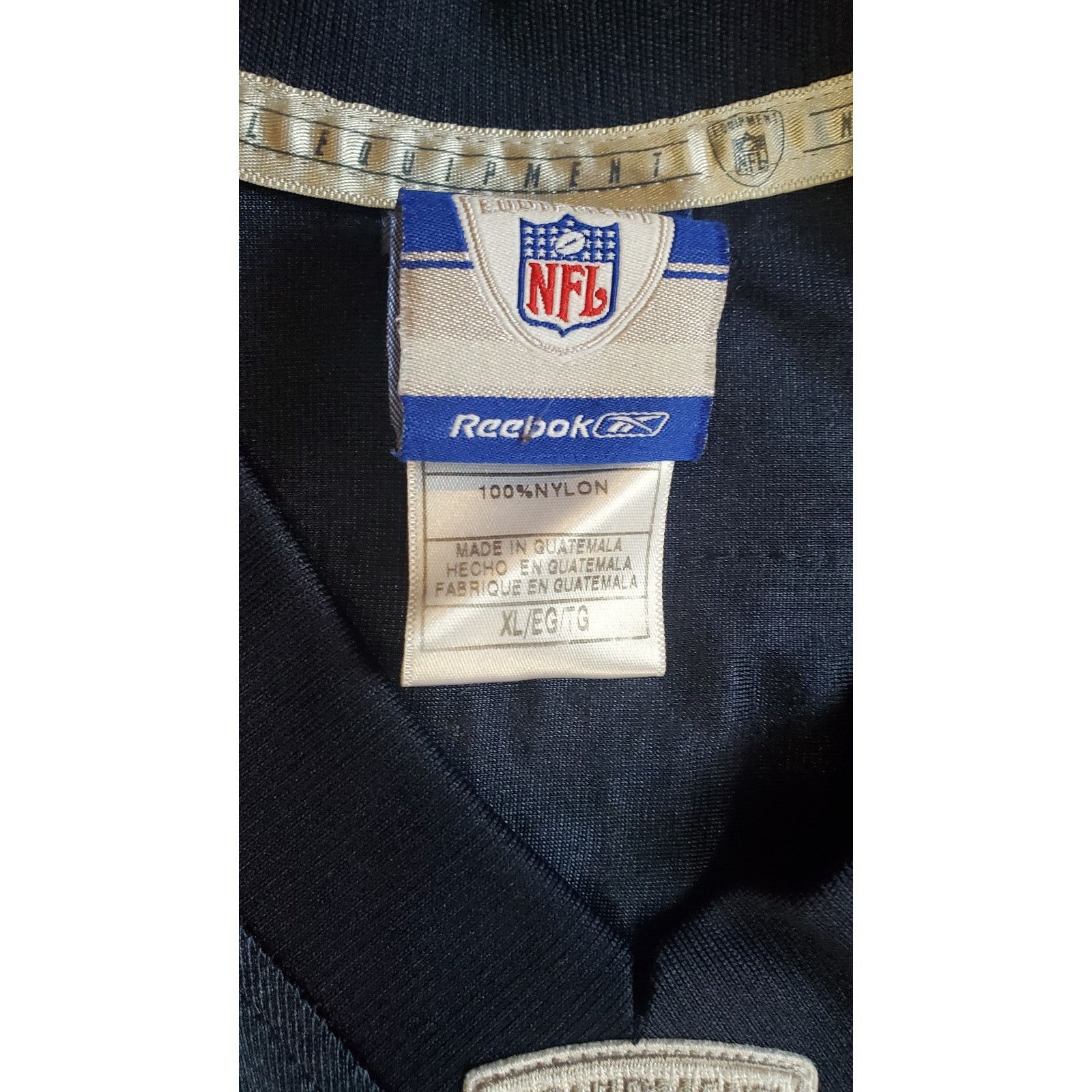 NFL Reebok Chicago Bears Cutler Jersey On Field NFL Equipment XL Size US XL / EU 56 / 4 - 5 Thumbnail