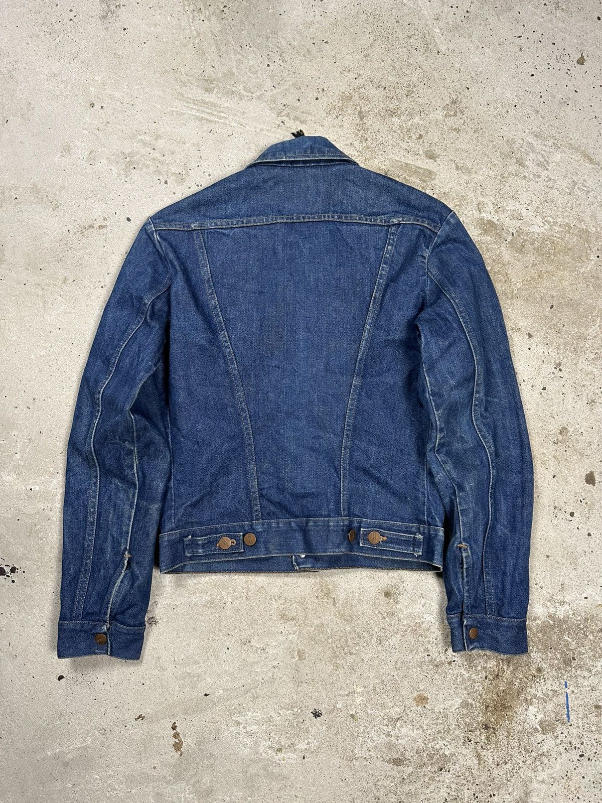 Wrangler Vintage 70s Wrangler Denim Jeans Trucker Jacket Size US S / EU 44-46 / 1 - 2 Thumbnail