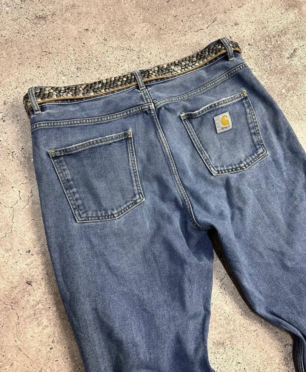 Carhartt × Japanese Brand Carhartt Cargo Pants Vintage Baggy Fit Size US 34 / EU 50 - 6 Thumbnail