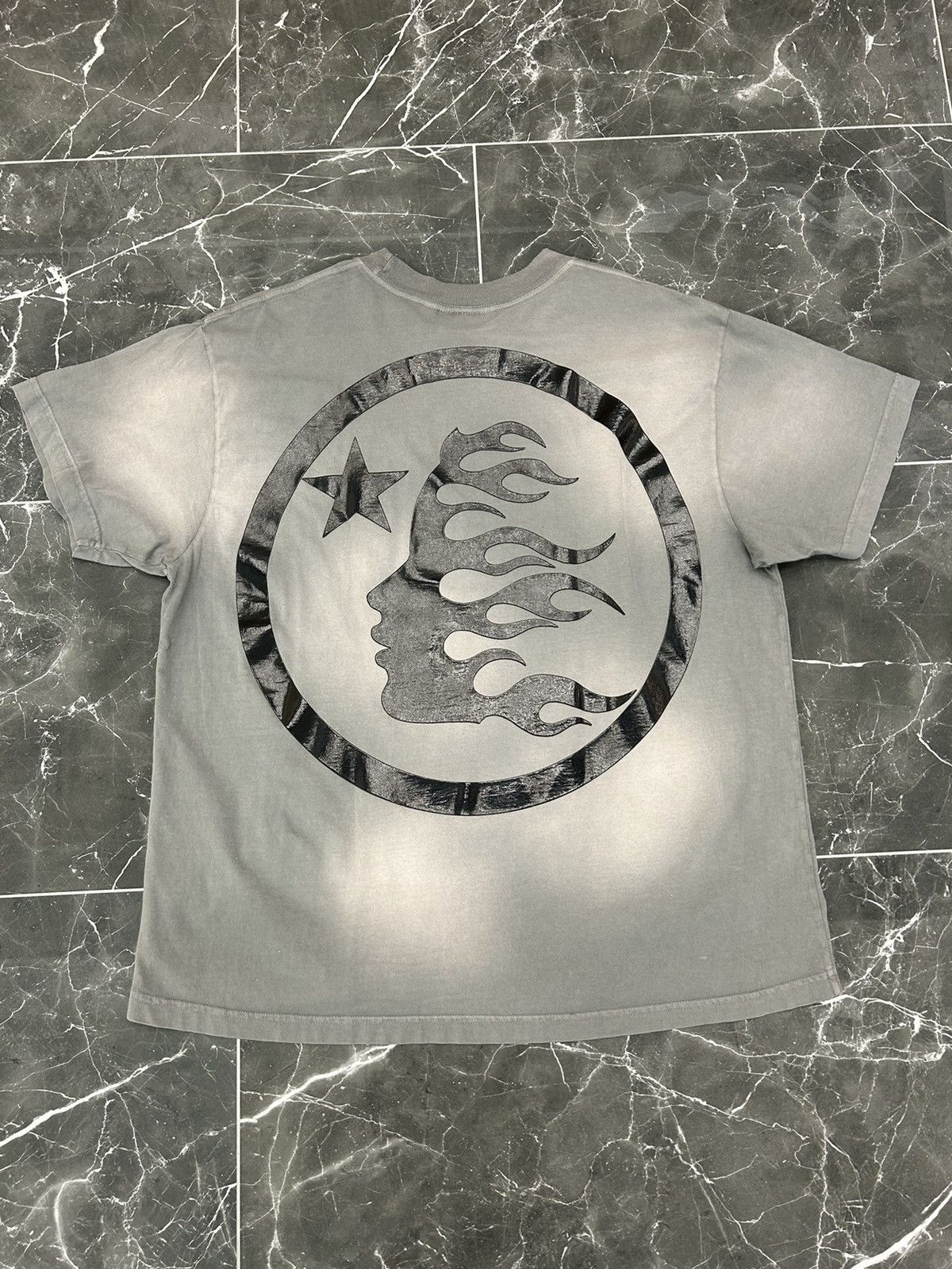 HELLSTAR HELLSTAR Sports Core Logo Gel Tee Grey Size US XL / EU 56 / 4 - 3 Thumbnail