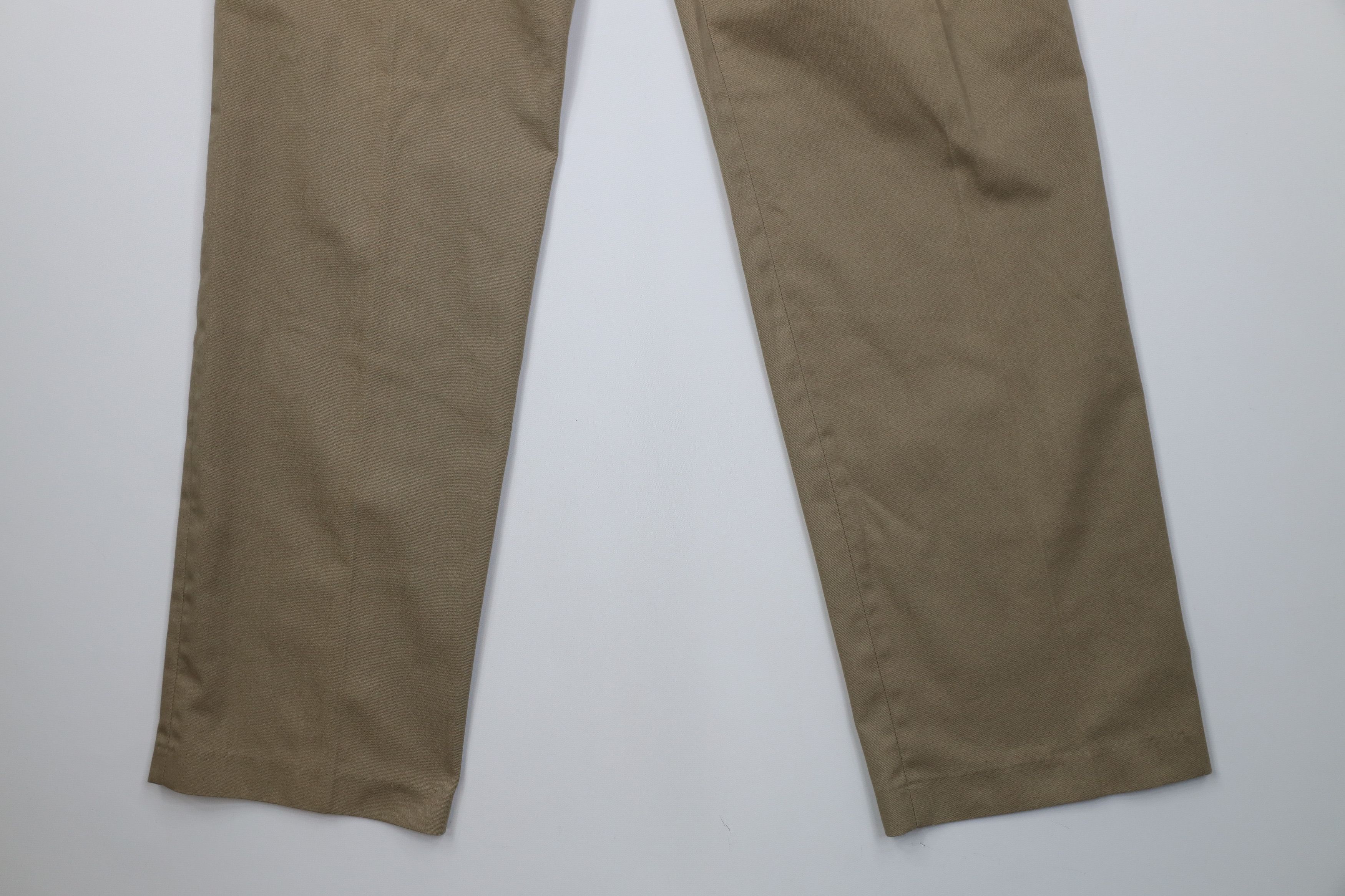 Vintage Vintage 70s Streetwear Wide Leg Flared Chino Pants Beige USA Size US 32 / EU 48 - 12 Thumbnail
