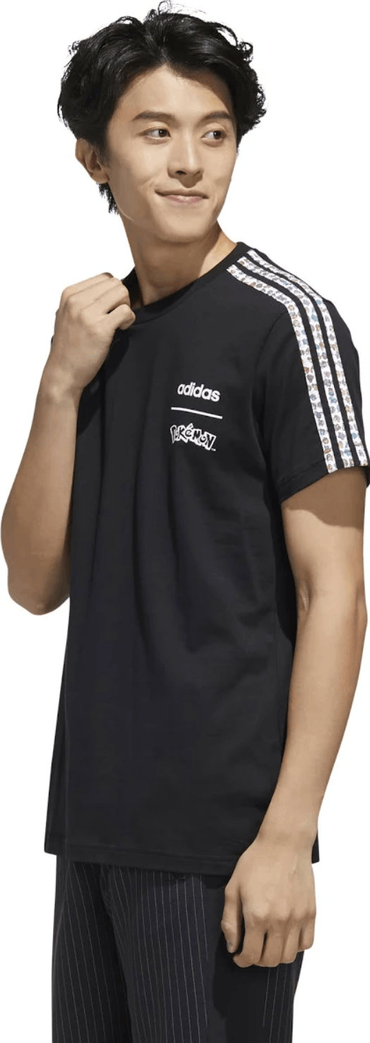 Adidas × Pokemon Pokémon x Adidas Trainer Pixeled Shirt Tee Black Medium DS Size US M / EU 48-50 / 2 - 2 Thumbnail