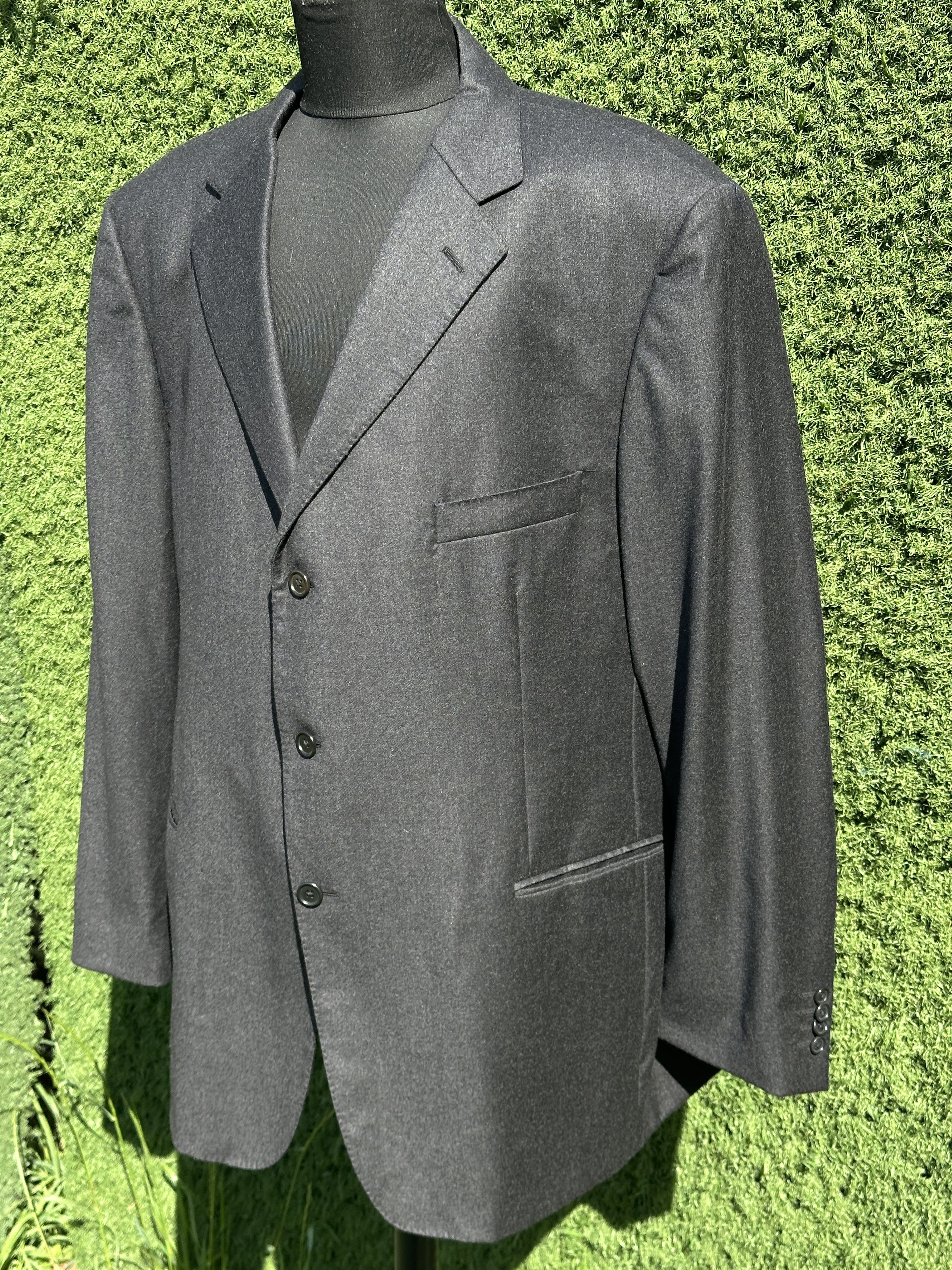 Loro Piana Kashmir House Loro Piana 110s Wool Blazer Suit Jacket 64 Size 54L - 11 Thumbnail