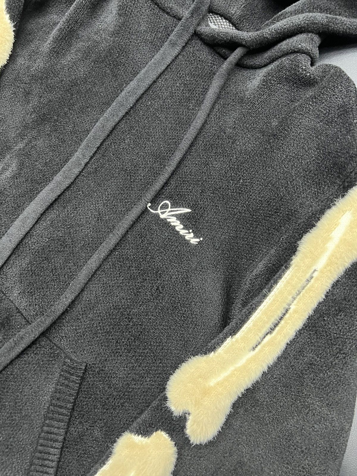 Burberry AMIRI Men's Bones Knit Hoodie Size Medium Size US M / EU 48-50 / 2 - 2 Thumbnail