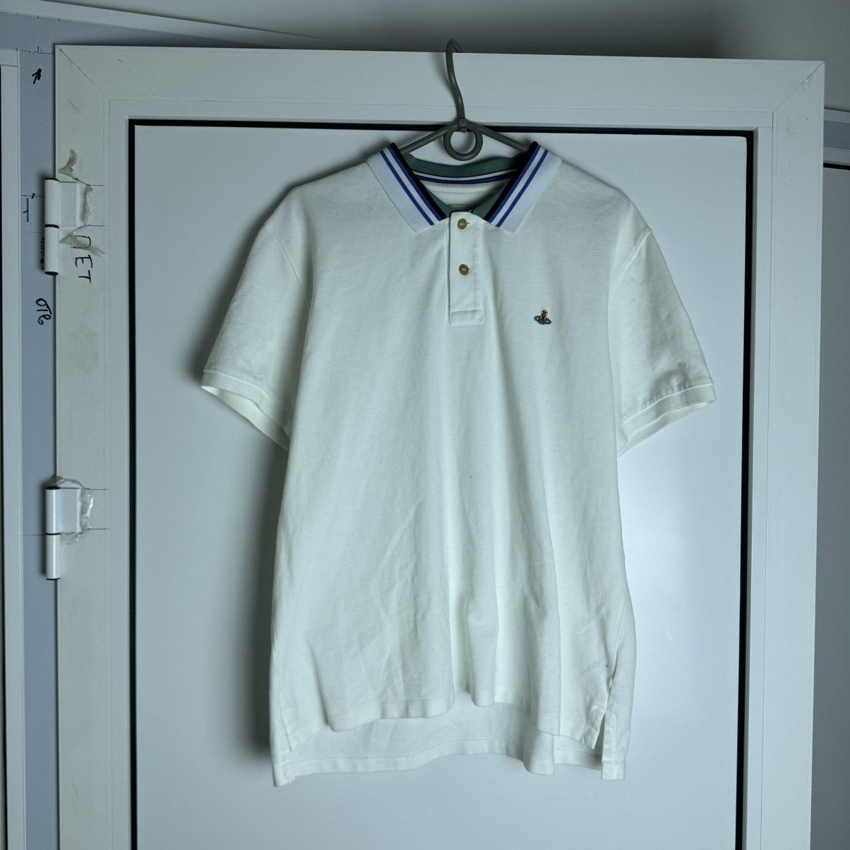 Vivienne Westwood Vivienne Westwood Polo Shirt Logo Small Orb Size US XL / EU 56 / 4 - 1 Thumbnail