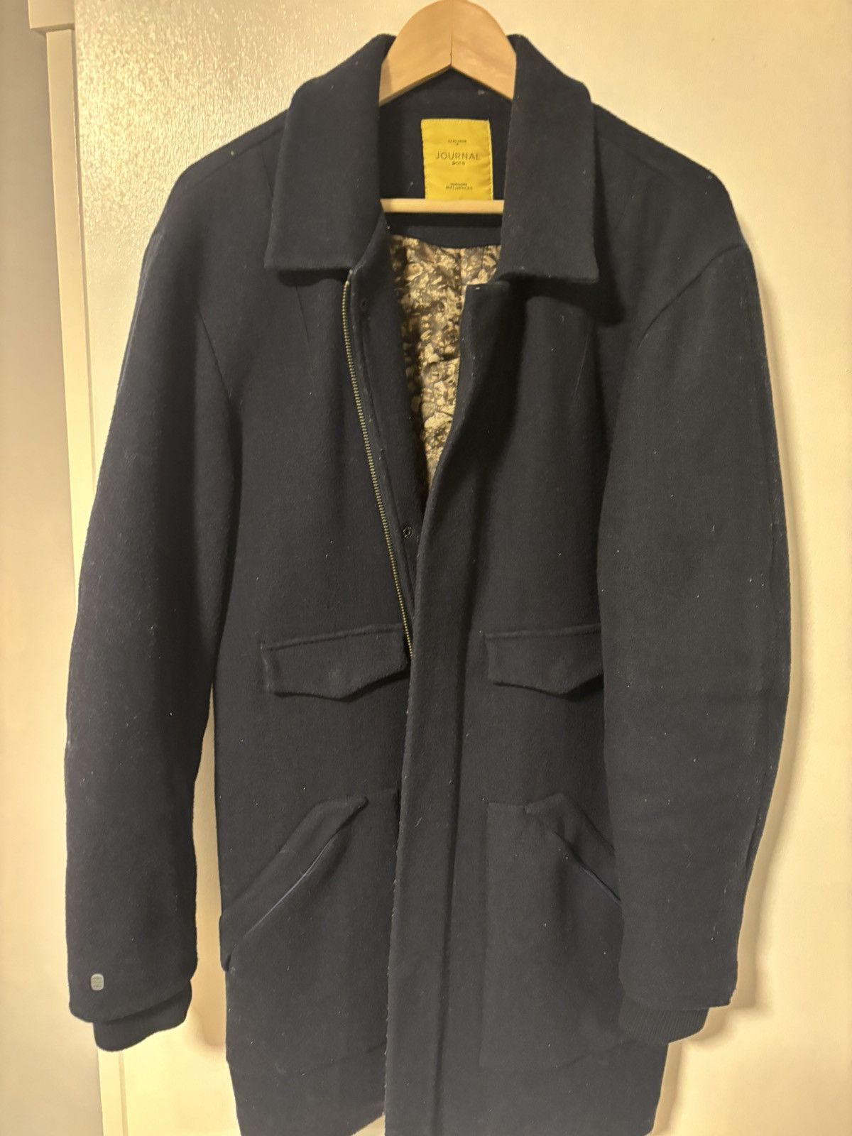 Journal Standard Journal Size Small Navy Blue Overcoat Size US S / EU 44-46 / 1 - 1 Thumbnail
