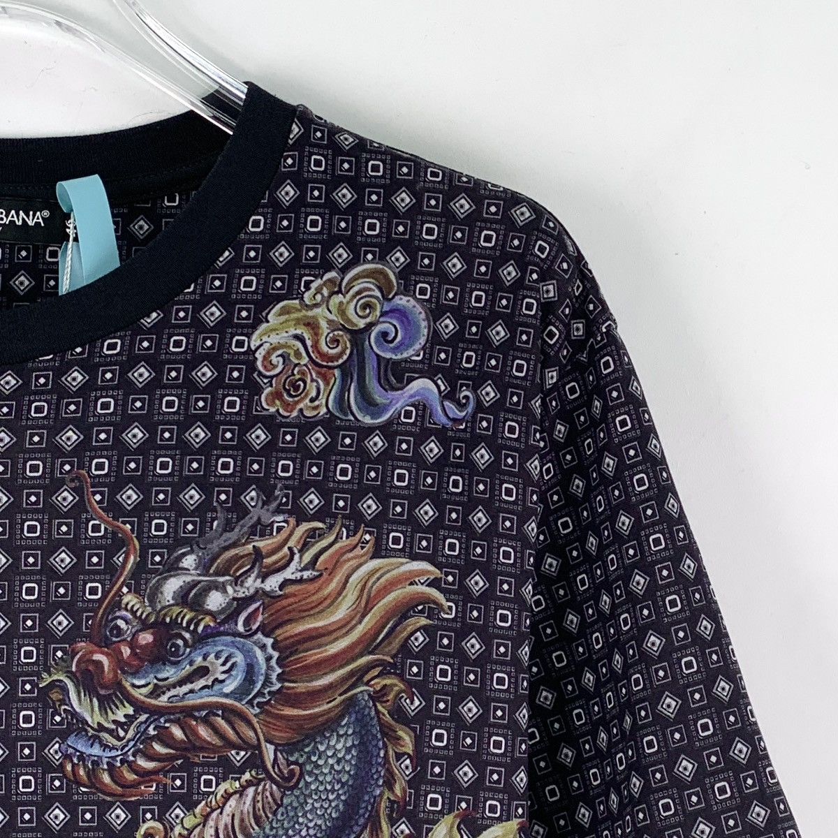 Dolce & Gabbana Dolce & Gabbana Dragon Print Short Sleeve T-Shirt K26WX Size US S / EU 44-46 / 1 - 3 Thumbnail