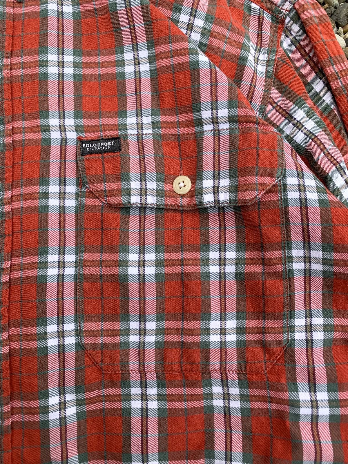 Polo Ralph Lauren Vintage Polo Sportsman Ralph Lauren Plaid Flannel Workshirt Size US M / EU 48-50 / 2 - 3 Thumbnail