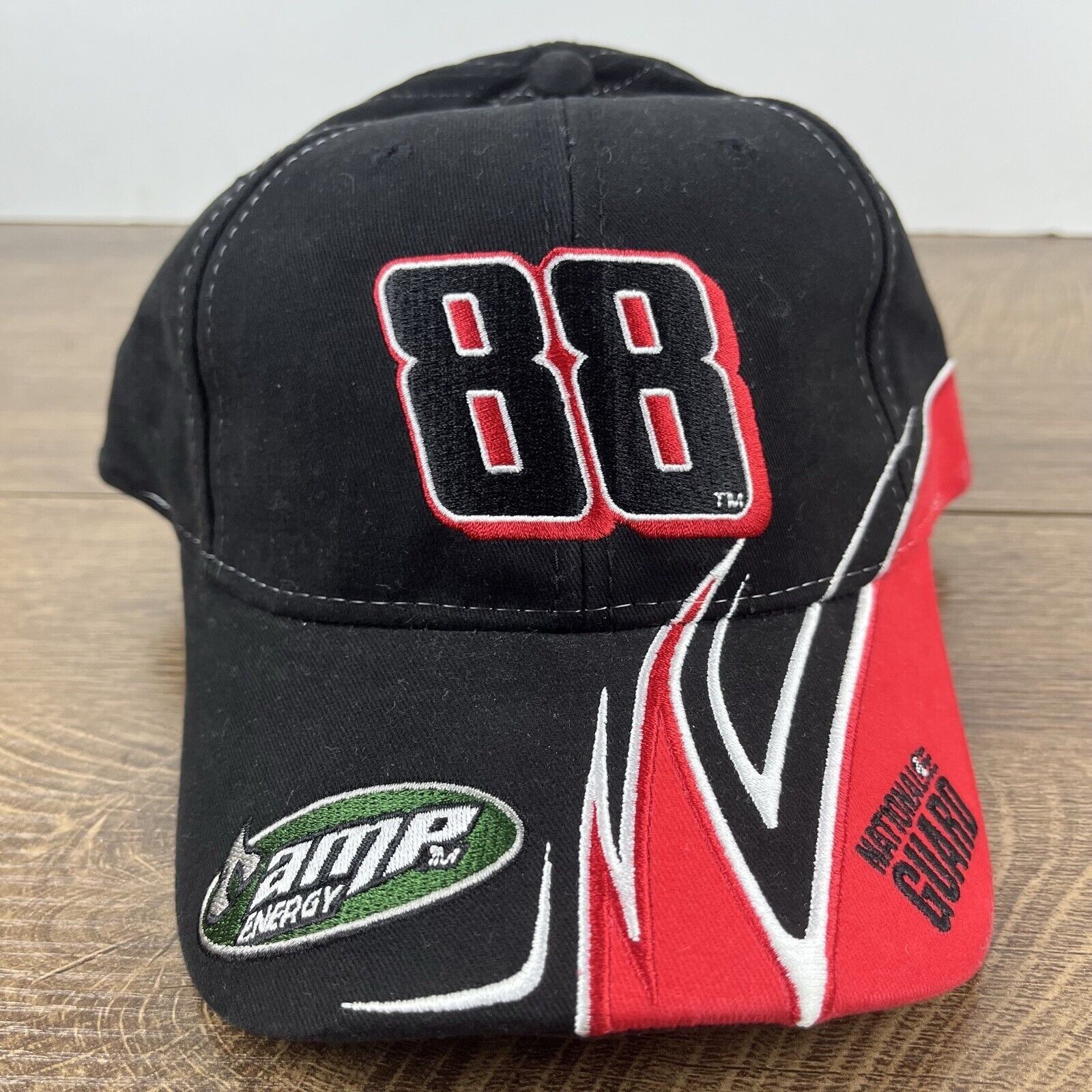 Other Dale Earnhardt JR 88 Hat NASCAR Hat Black Hat Adjustable Bla Size ONE SIZE - 5 Thumbnail